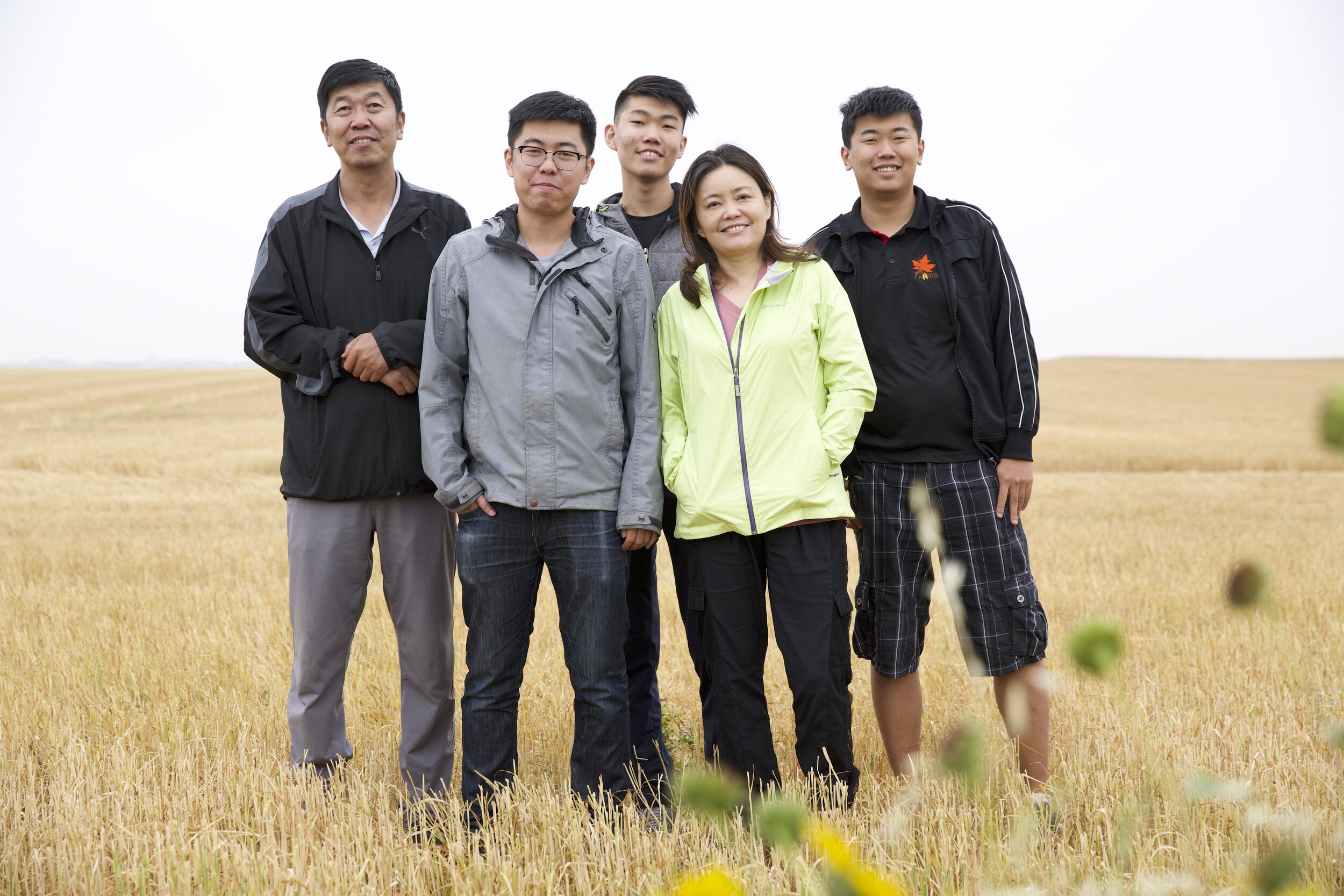 Farmland - David Fu and Lillie Gao with their children Tony, Chris and Martin, a farming family II.jpg