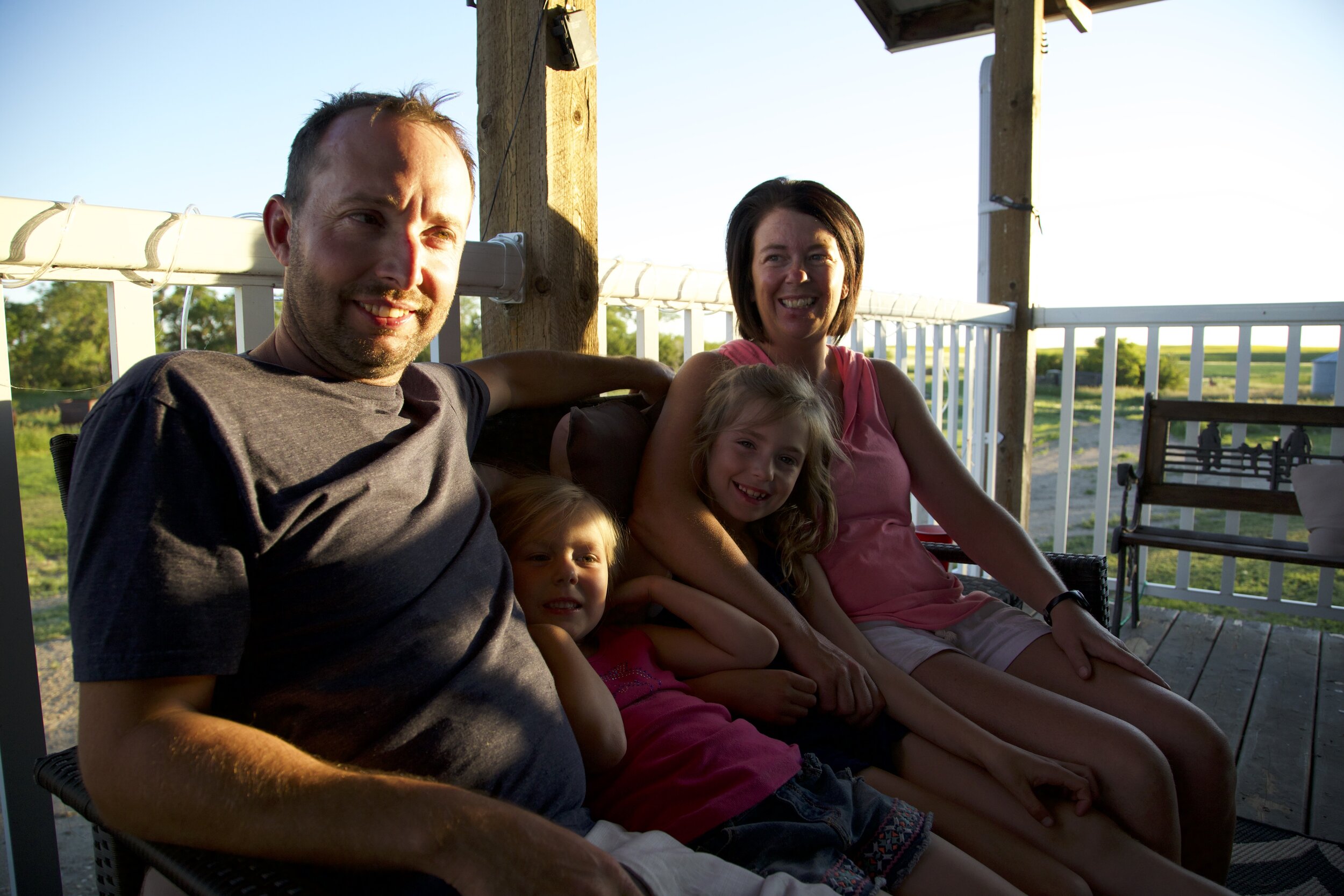 Farmland - Stuart and Tanya Leonard with their two daughters Mckenna and Maddison.jpg