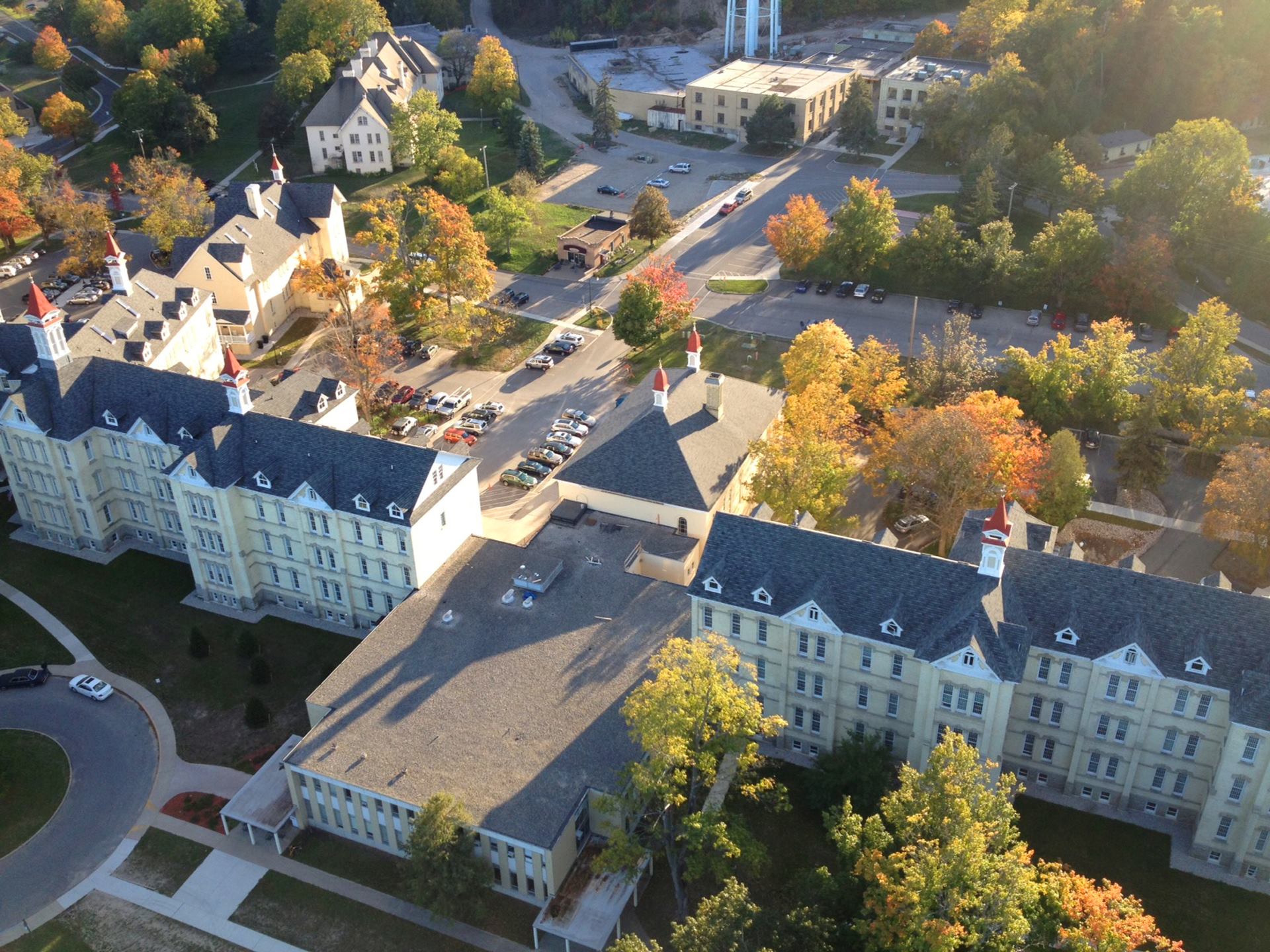 The historical Grand Traverse Commons, Traverse City, Michigan