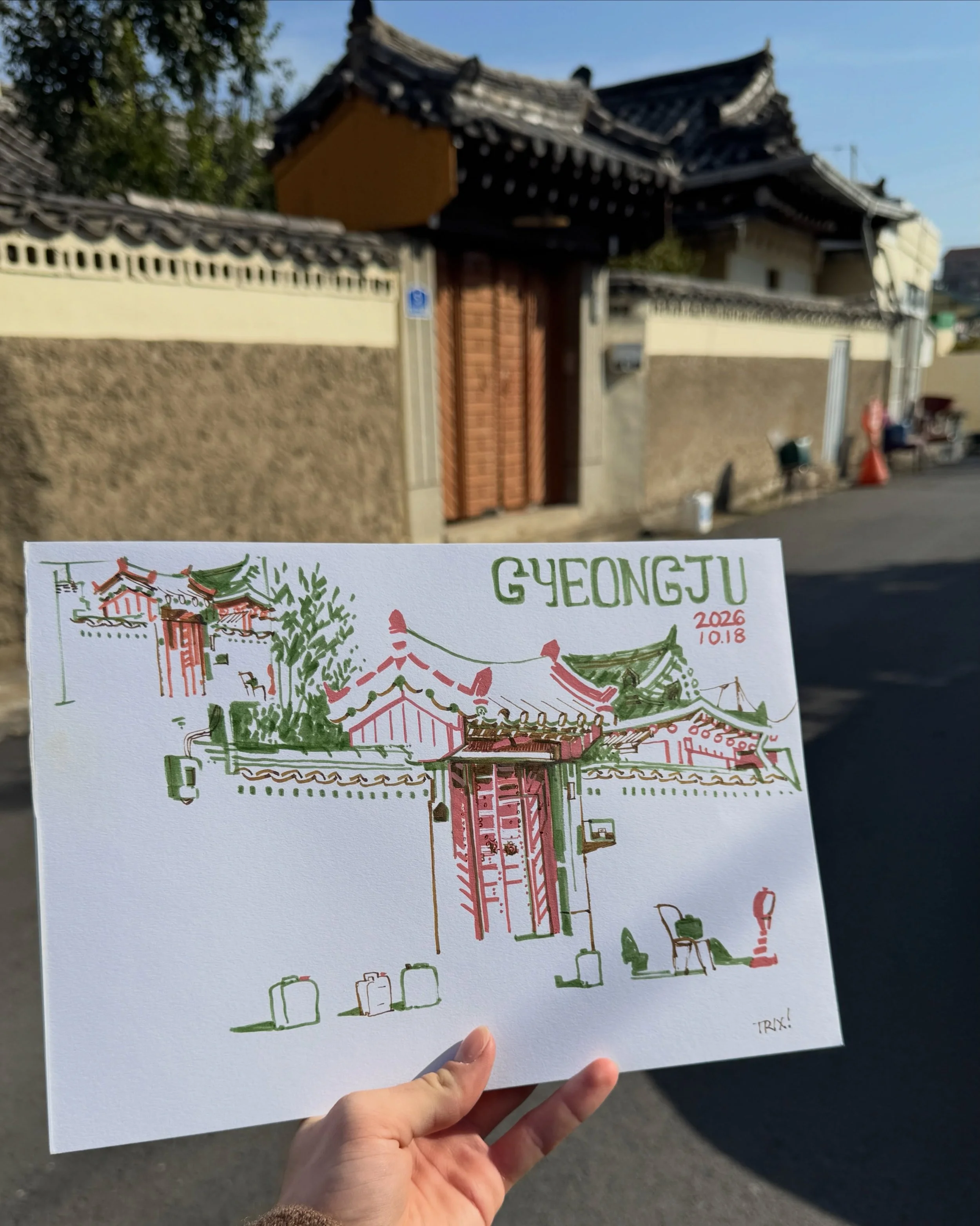 Non exhaustive collection of Gyeongju Festa sketches- 
such a joy to gather and sketch together the whole day long. 

2026 경주페스타 스케치~ 
하루종일 스케치 즐거웠어요 

#경주어반스케치페스타 #gyeongjuurbansketchfesta #어반스케치 #urbansketch #urbansketchers