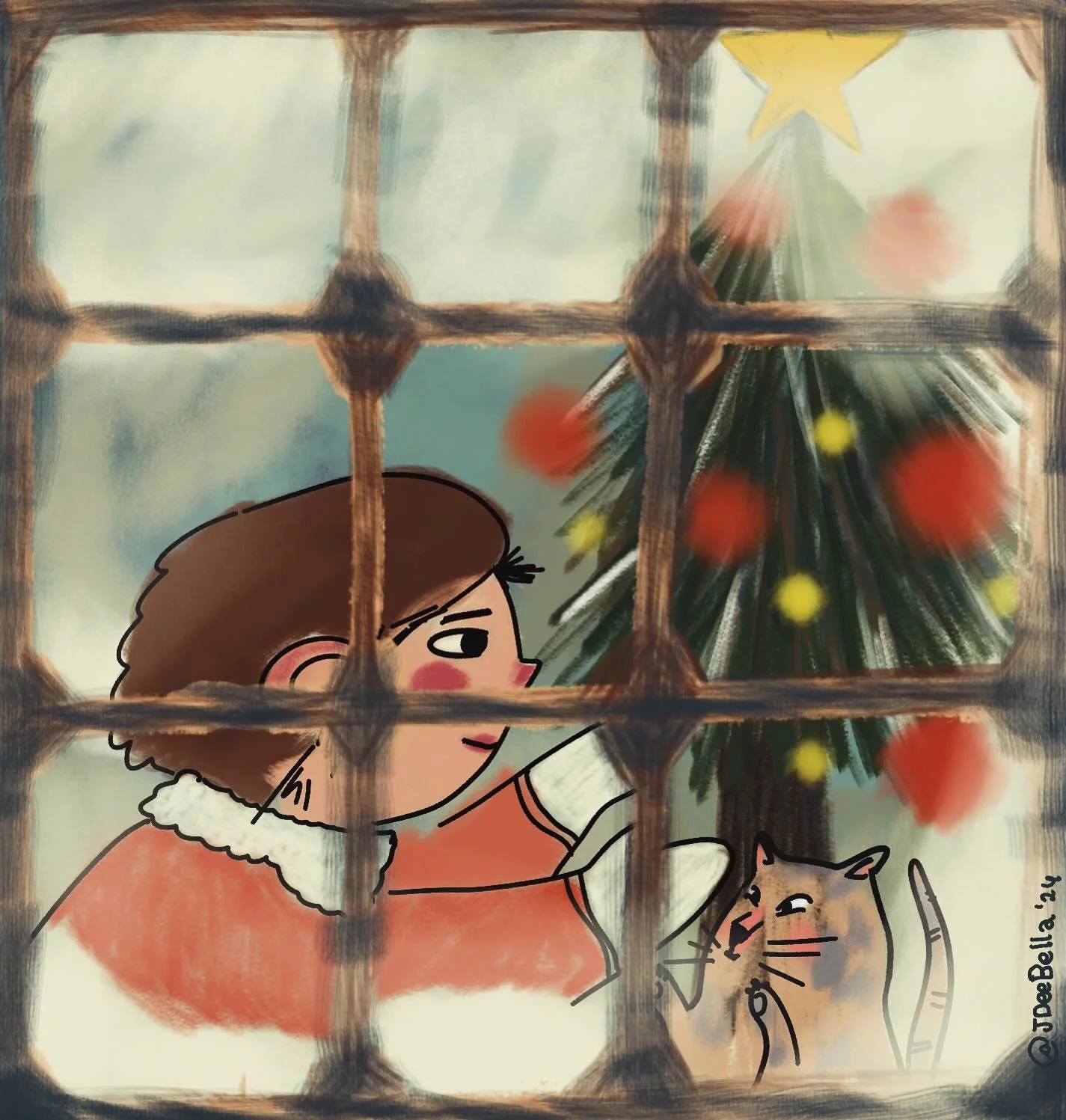 I&rsquo;m in!! here is my entry for day 1 #mist of the Folktalesweek 2024!
maybe just with a few illustrations, but after some thought about I&rsquo;m not having so much time this year, I ended up with the conclusion that I can&rsquo;t miss the pleas