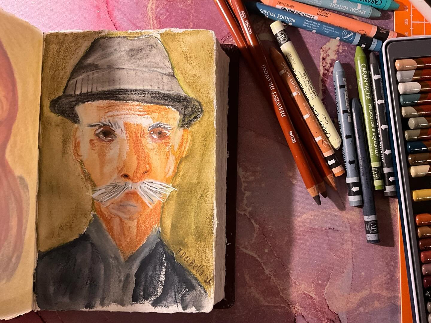 A super fun session of drawing with fellow super duper wonderful illustrators! The fantastic @ema_malyauka host on her Patreon a #portrait workshop and this is what I have done at my own pace catching up the replay. I can&rsquo;t recommend more to fo