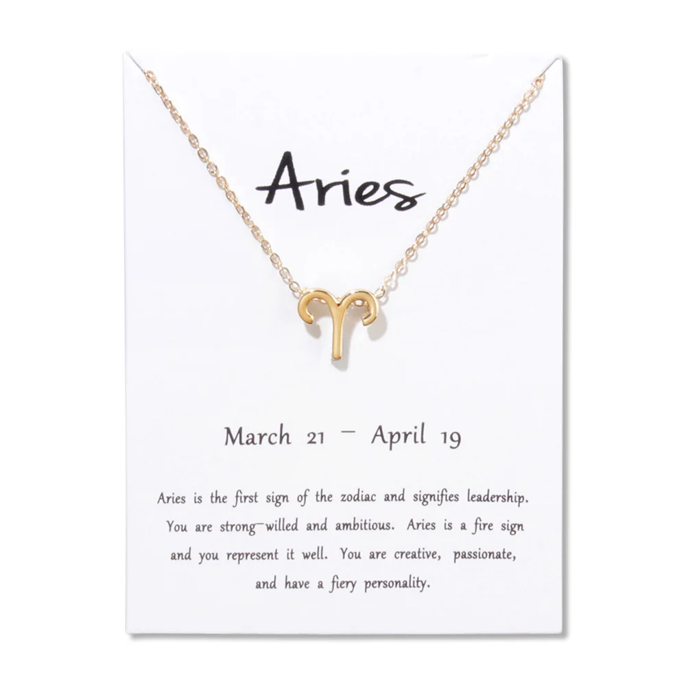 ♈︎ Aries Necklace - Zodiac Symbols 