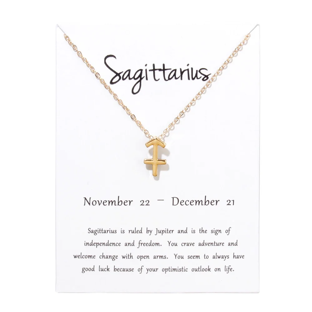 ♐︎ Sagittarius Necklace - Star Sign 