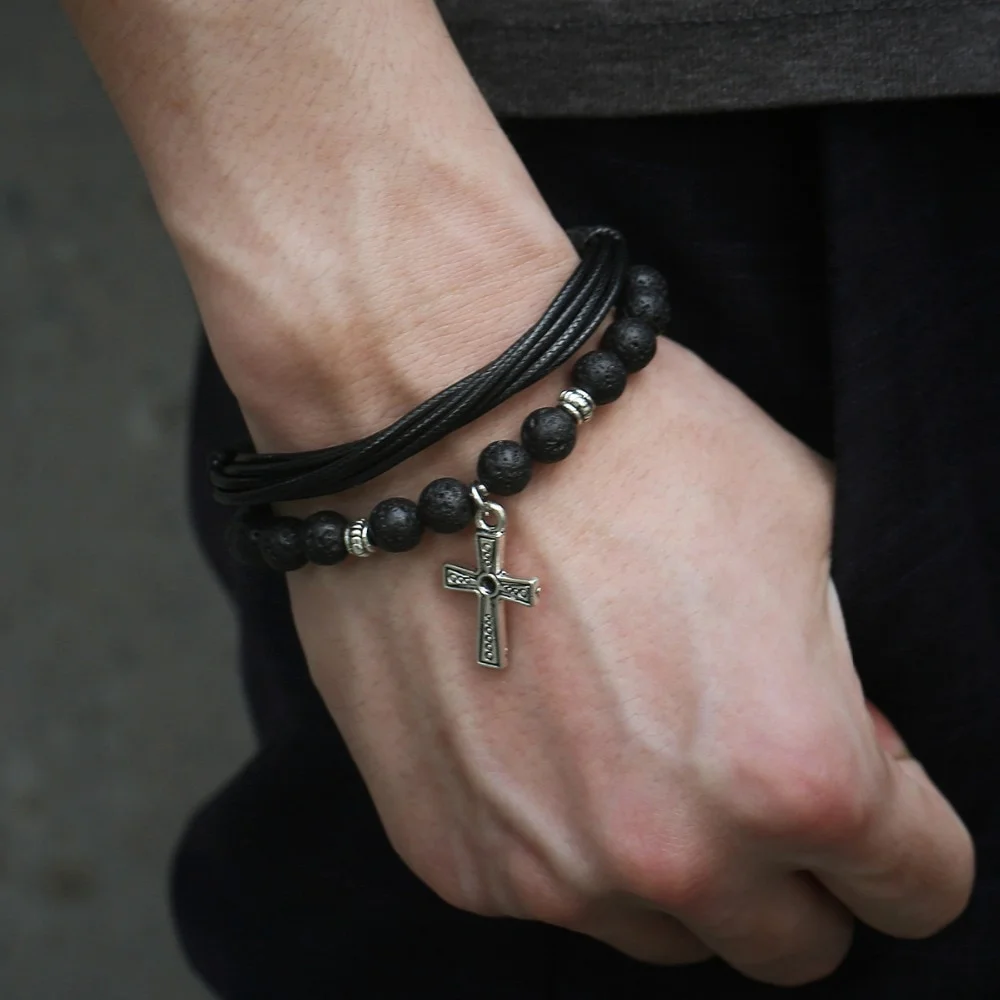 Male Cross Bracelet Flash Sales, 58 
