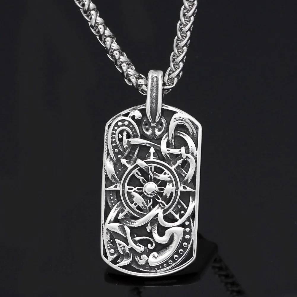 ID Vegisvir Compass Pendant - Viking 