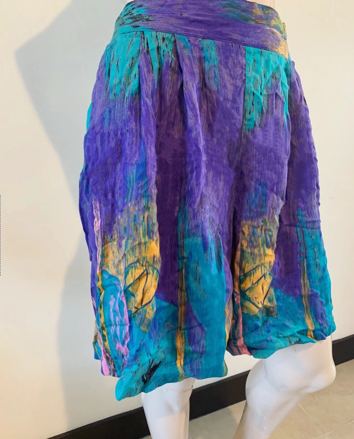 color block shorts 90s