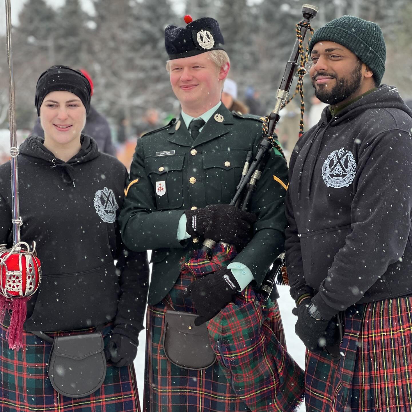 Members of the Cameron Highlanders of Ottawa