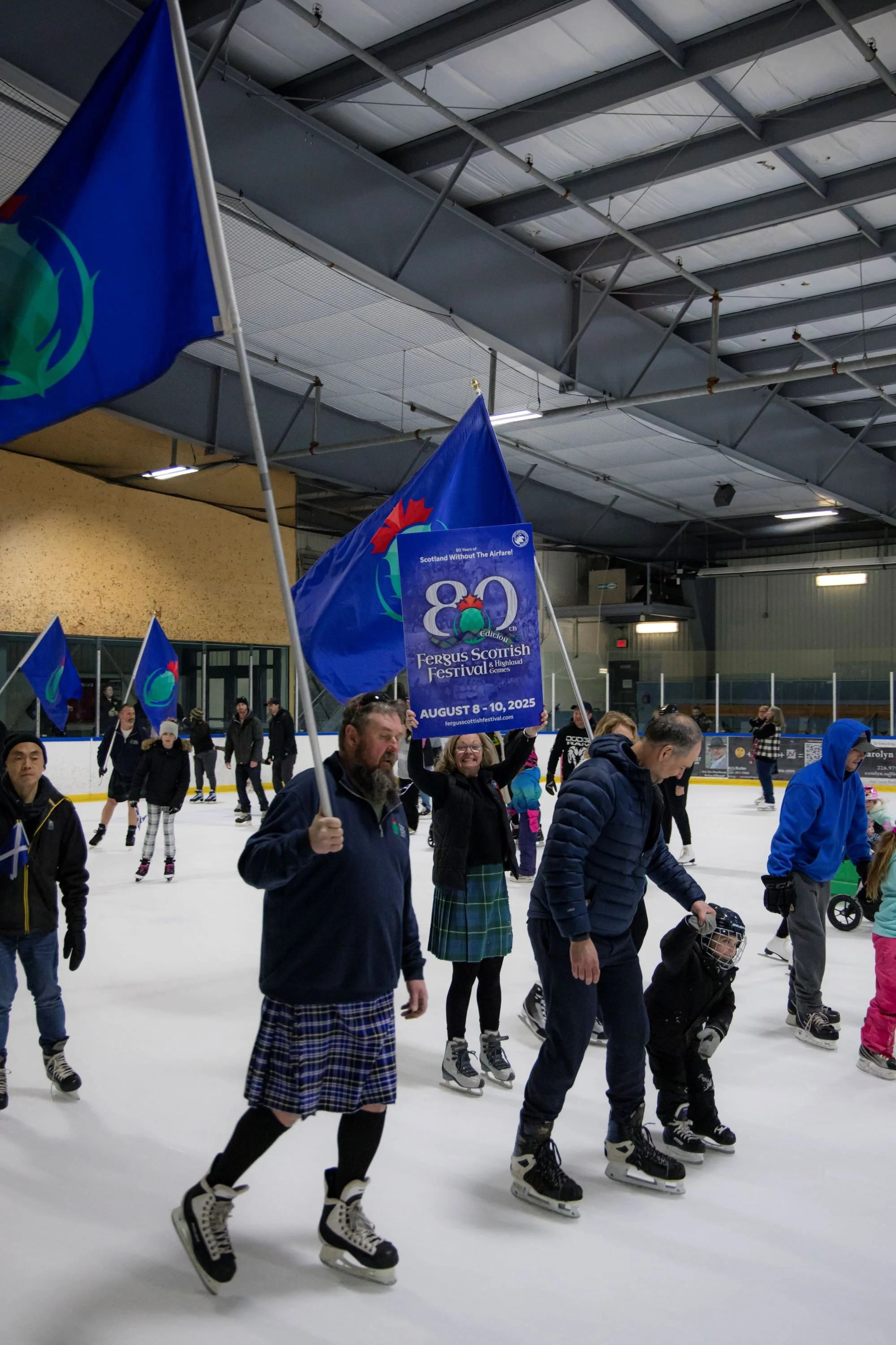 Fergus Ontario Kilt Skate
