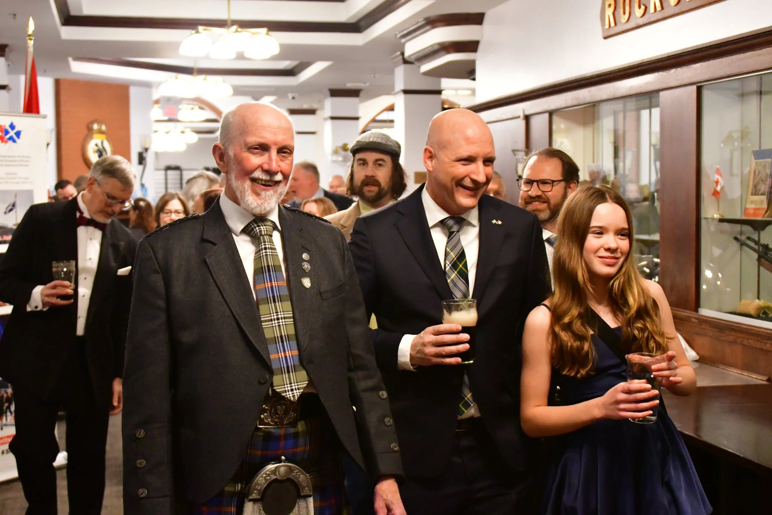 Into the dining room