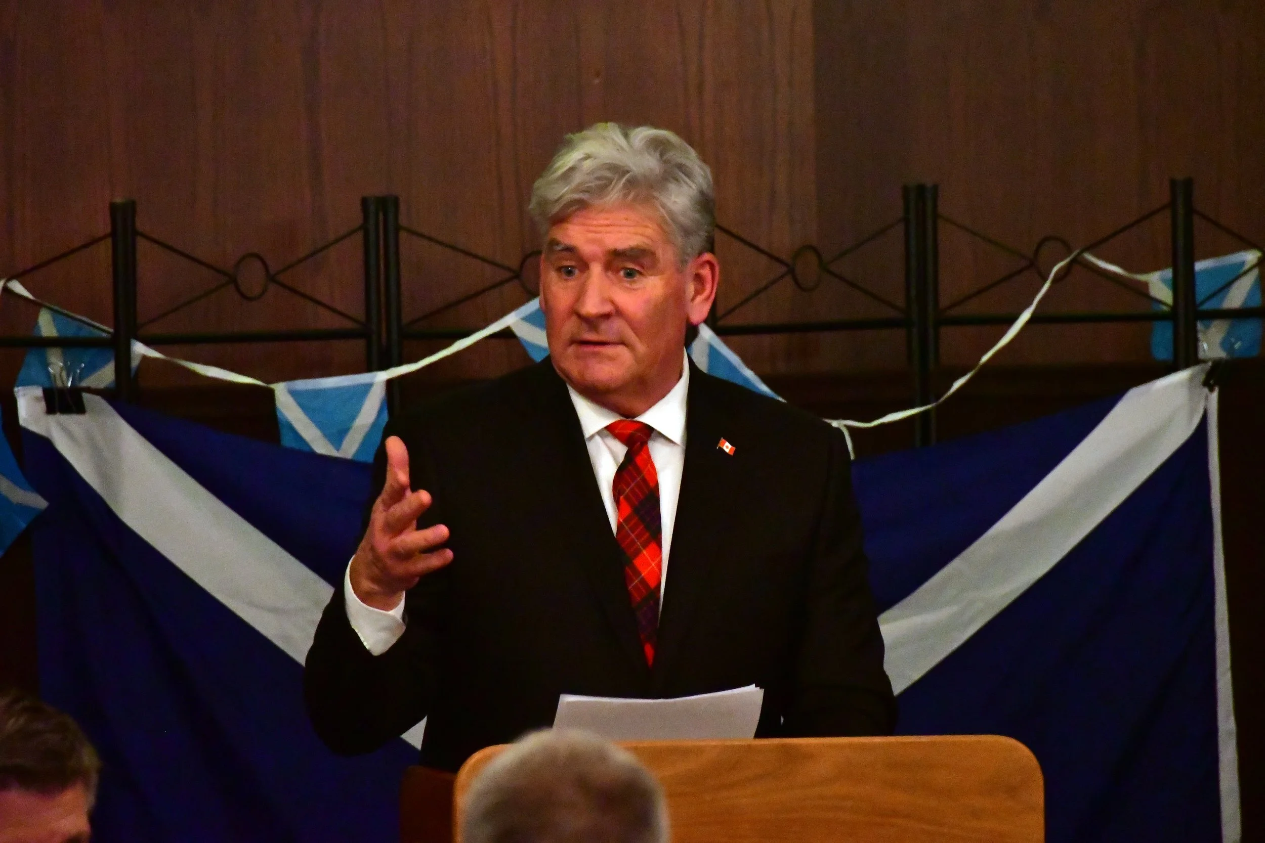 MPP John Fraser, Toast to the Lassies