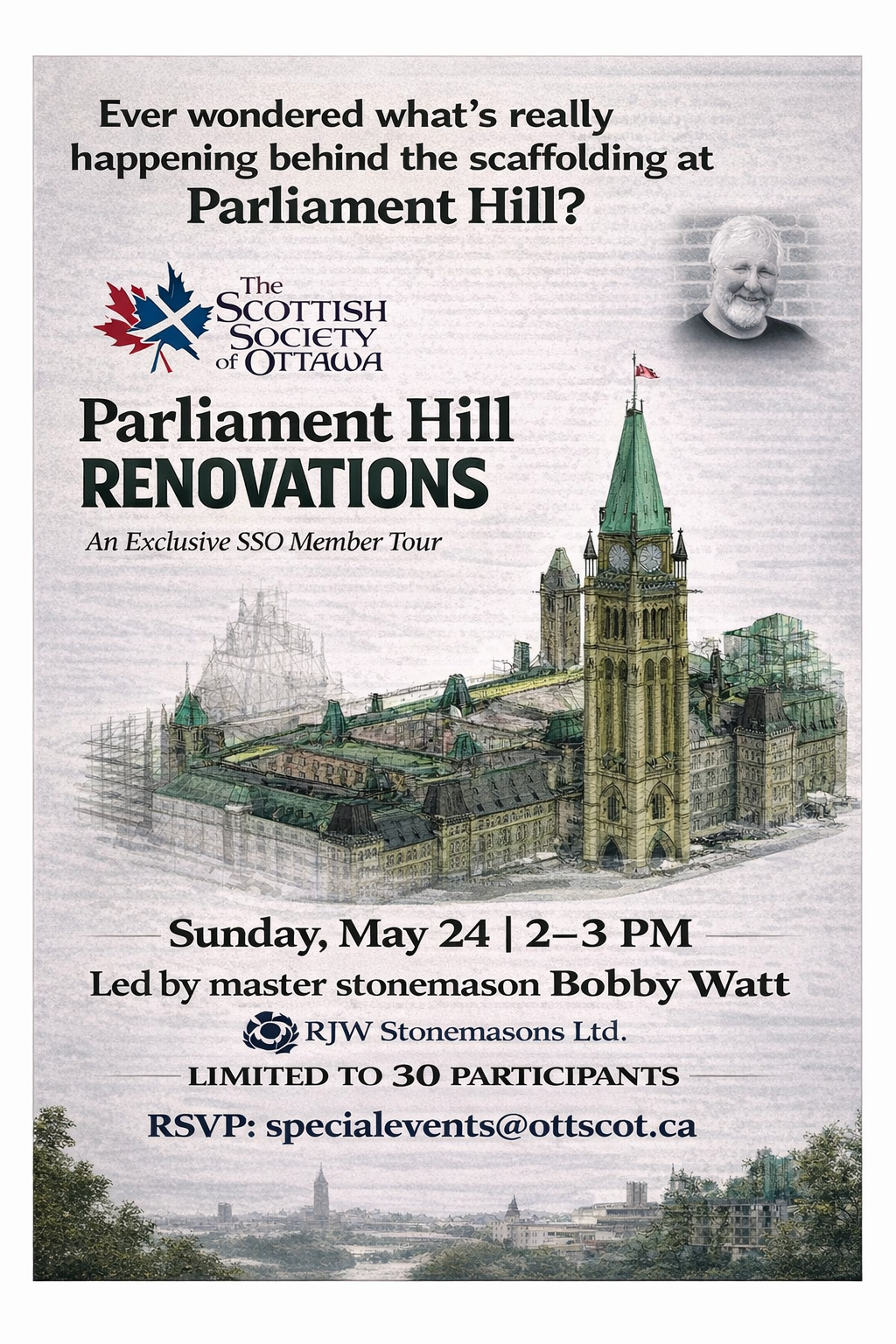 Parliament Hill Renovations Tour