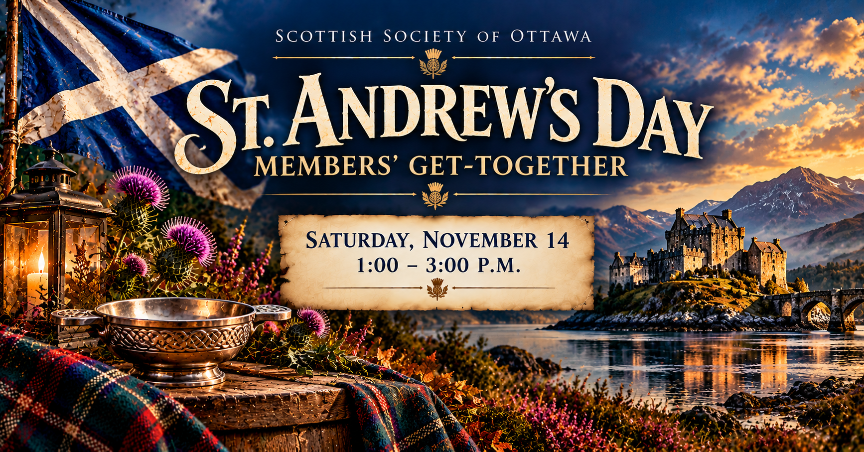 St. Andrew's Day Member's Get Together
