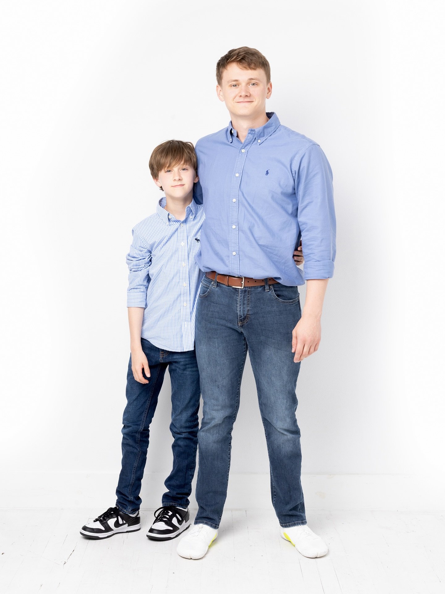 B R O S

Cause one day they will be the same height. One day, God willing, they will be in photos at each other&rsquo;s weddings, Christmases, in photos with their spouses, kids&hellip;grandkids, one day they will be called Grampa or Opa, and that on