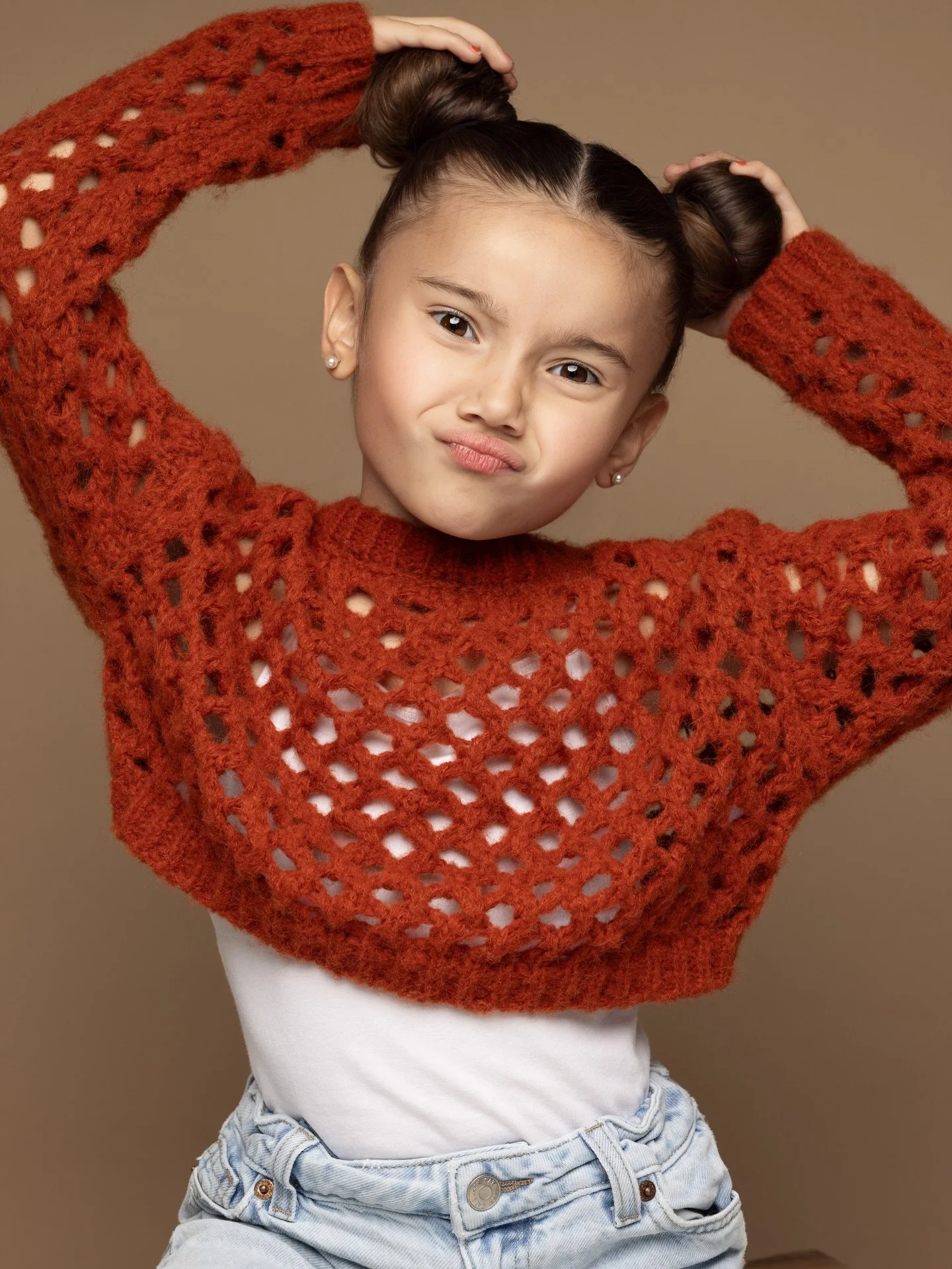 Do we even need a caption when there is so much personality?

Our own little RGV actress. Did you know she has starred in several commercials and ads in McAllen? One for the McAllen International Airport, one for the City of McAllen, and I think she&