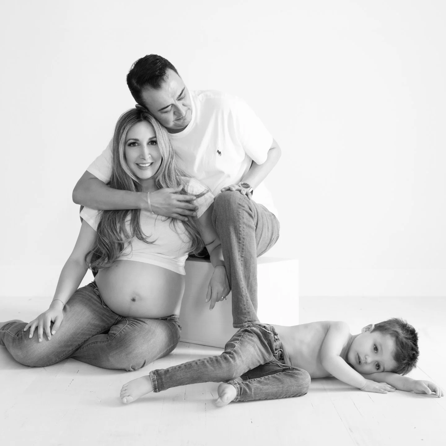 Photo 1: The toddler was not impressed. 
Photo 2: The toddler still didn&rsquo;t put on a shirt. But showed up anyway.
That&rsquo;s commitment. That&rsquo;s family.
Three years later and I need the update. 

Let&rsquo;s talk about your growing family