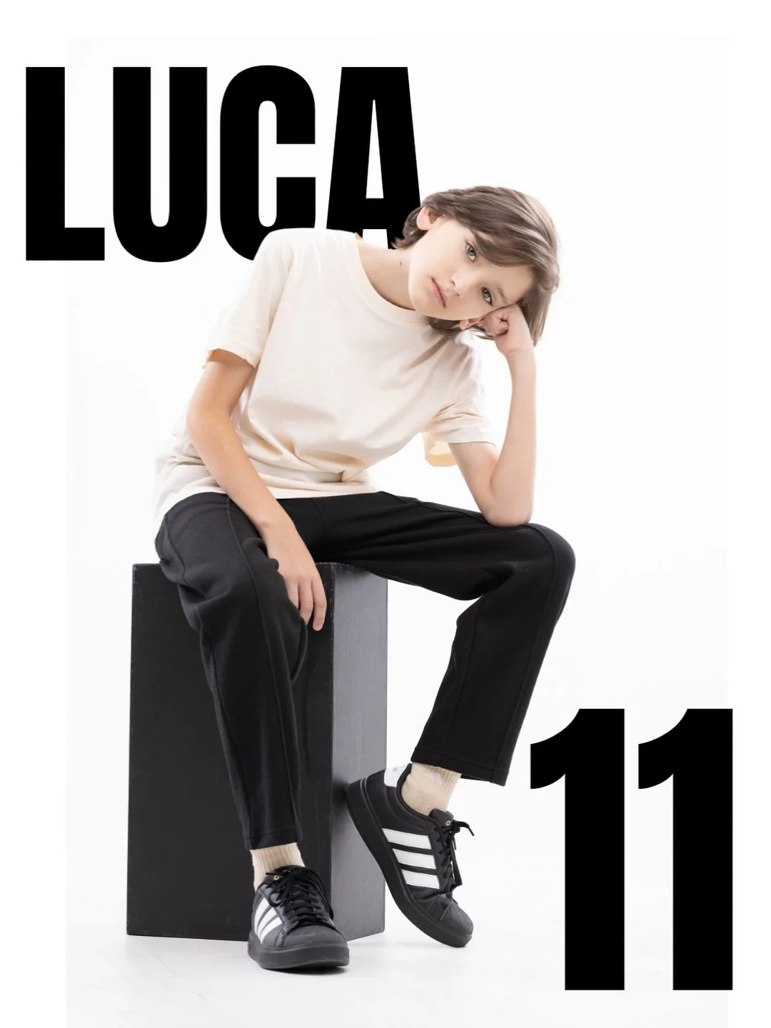 B E I N G  1 1

Luca Diaz.

Eleven is such an interesting age. Not quite a little kid anymore, but not in any hurry to show you who he&rsquo;s becoming either. He probably doesn&rsquo;t know yet. But it&rsquo;s coming&hellip;soon.

Luca feels like an