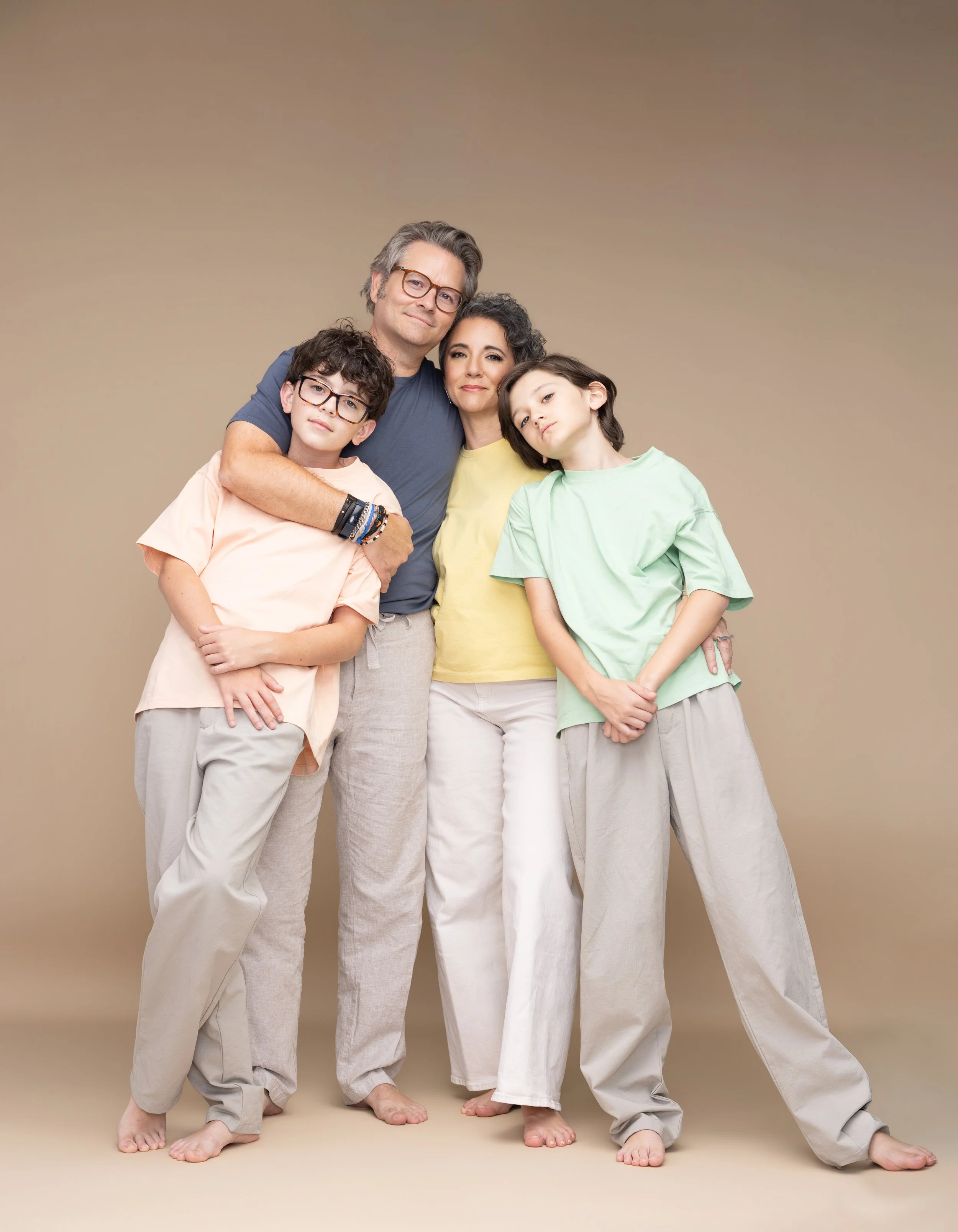 Studio Family Portrait in McAllen, Texas | Nicole Gates Photography