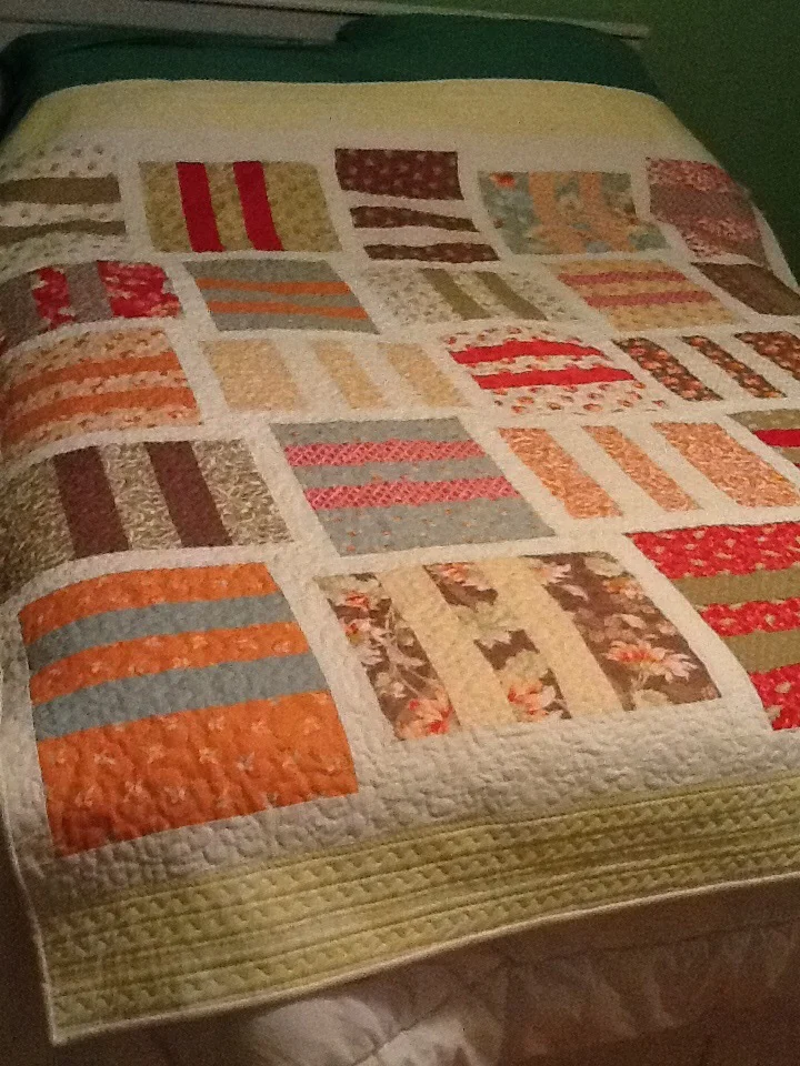 First Large Quilt - Craftsy Class - Layer Cake Quilt