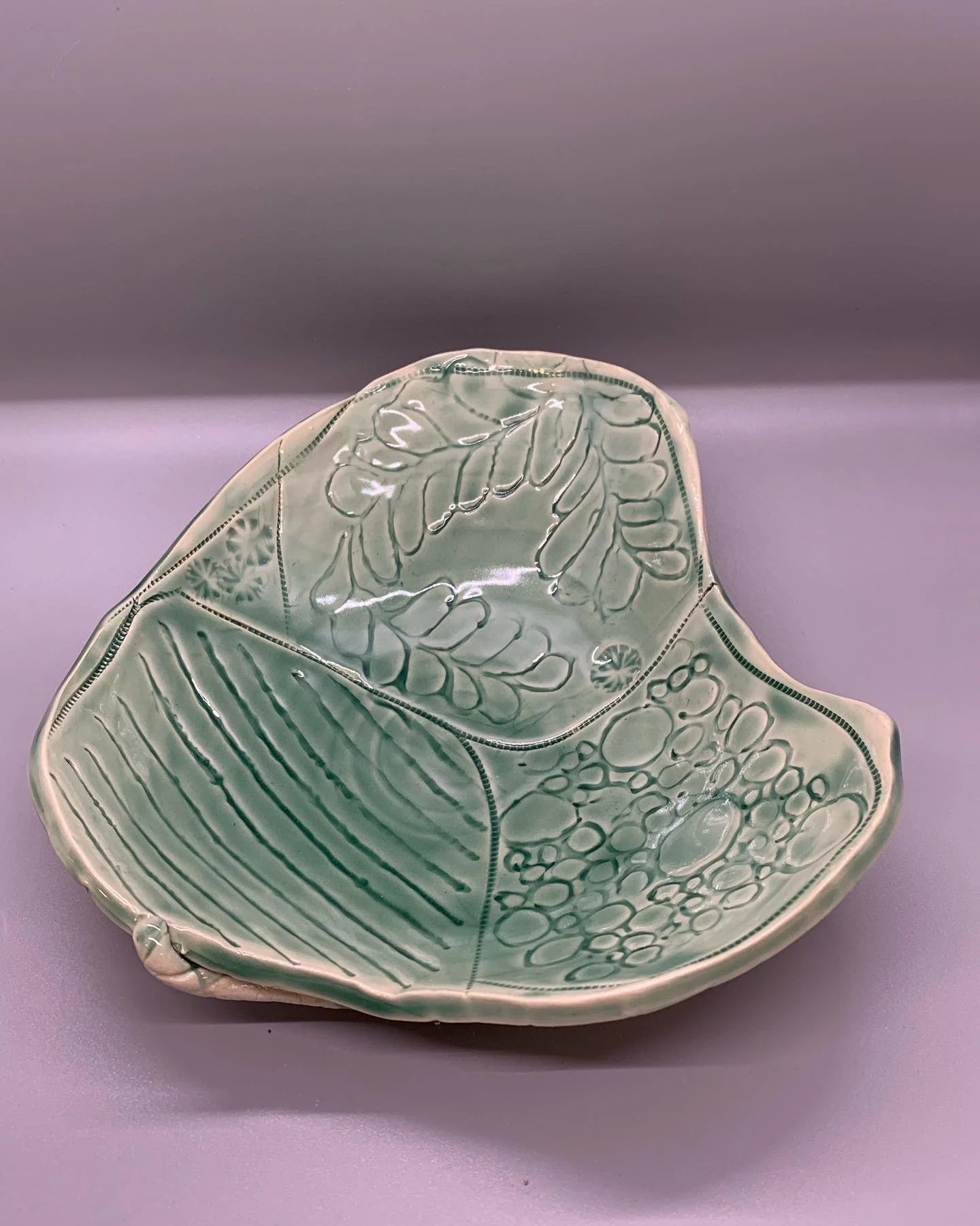 Free Form Quilt Sampler Dish