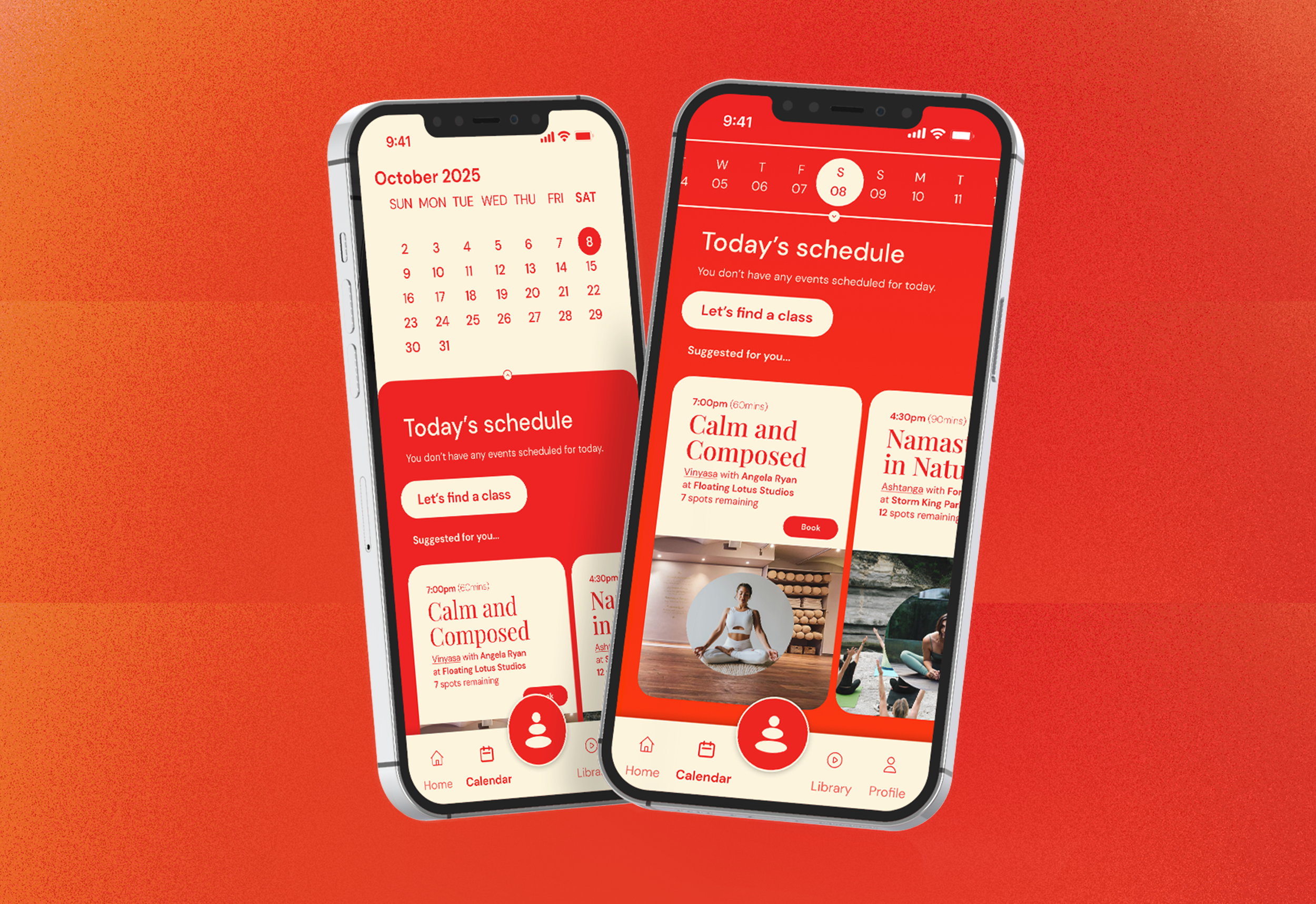 Silla - Class Booking UX & UI Design