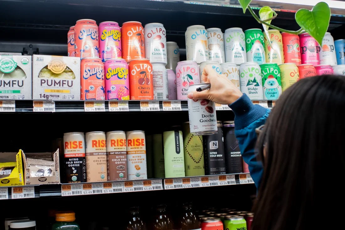 Reaching for Olipop among other B Corp brands.