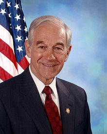 Former Texas Congressman Ron Paul, PhD.