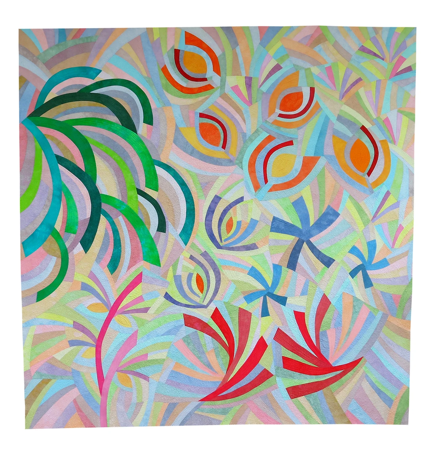 Garden of Innocence, 2018 75” w x 77.5” h