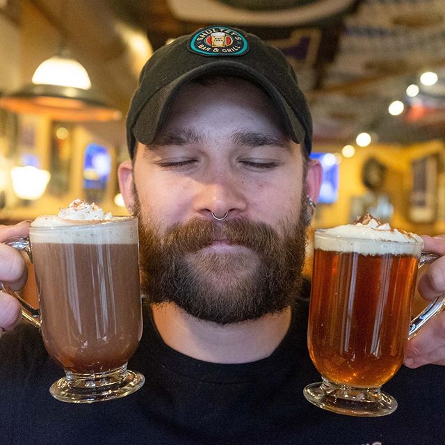 Warm up your mutton chops with our hot new cocktails. We&rsquo;ve got the Hot Apple Pie made with our house infused apple pie whiskey and the Peanut Butter Cup made with @skrewballwhiskey

#shultzys #barandgrill #theave #seattle #cocktails #applepiew