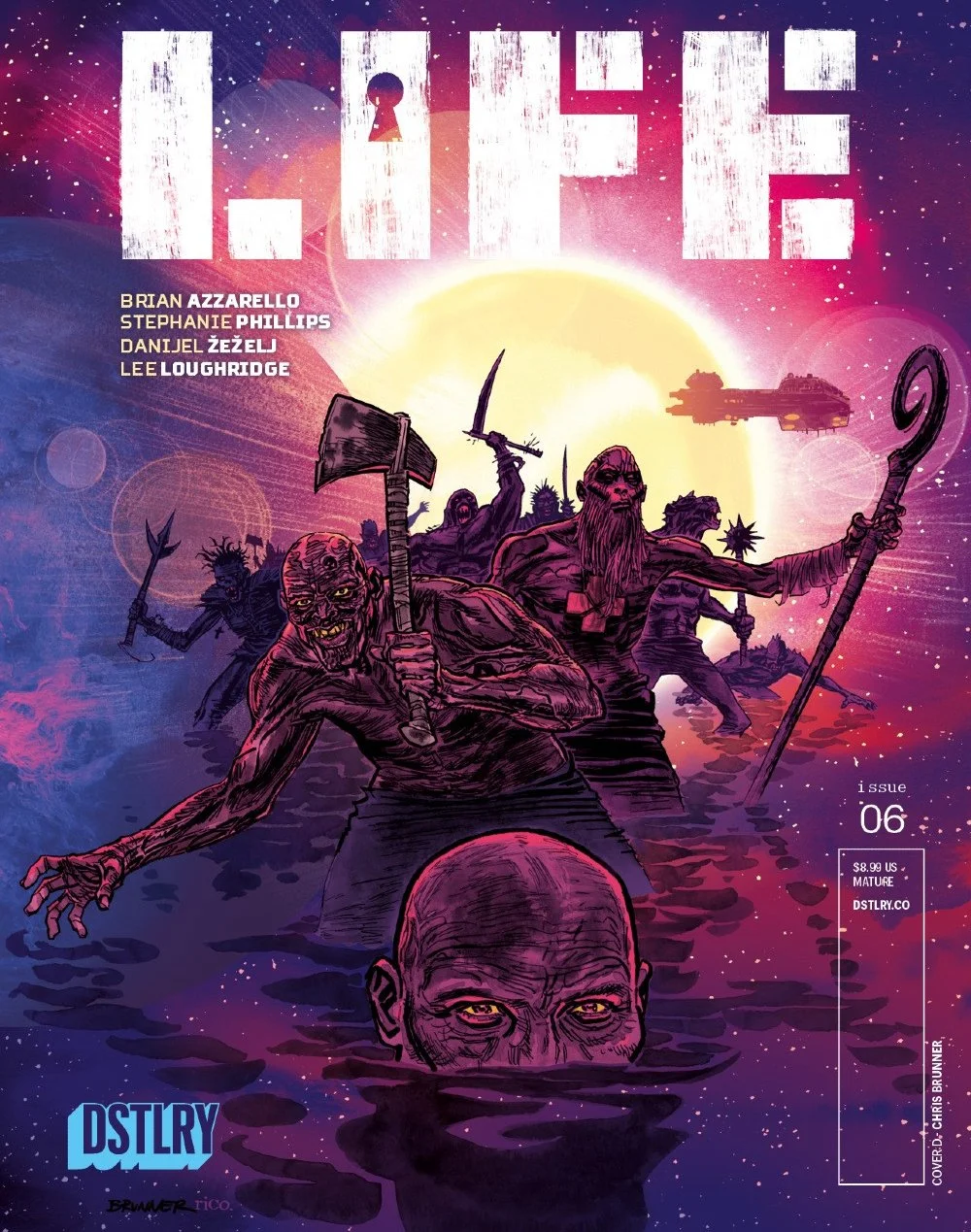 NEW COLOR WORK
LIFE #6 from @dstlry_media my colors on @cbrunner_draws amazing drawing
In the gut-wrenching final issue of the hit series, all the scores are settled…
https://dstlry.co/products/life-6-brunner-cover-c