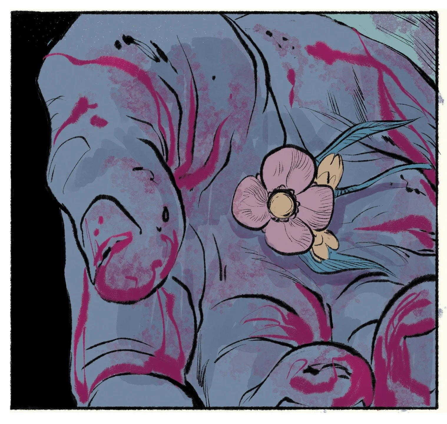 Just turned in 1st draft colors on the 1st issue of an unannounced book. Already seeing so many things I want to change when the notes come back lol 
It's gonna be cool though, promise
w/ @shinolahead