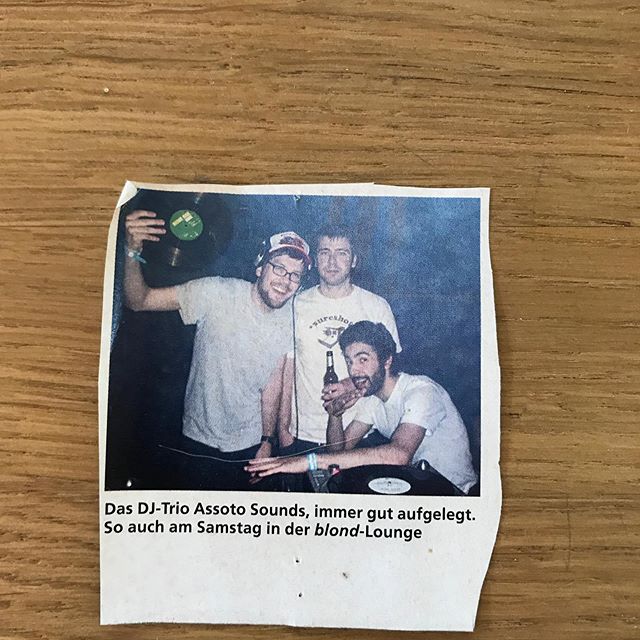 #backinthedays #assotosounds #throwback #herbertstrasse