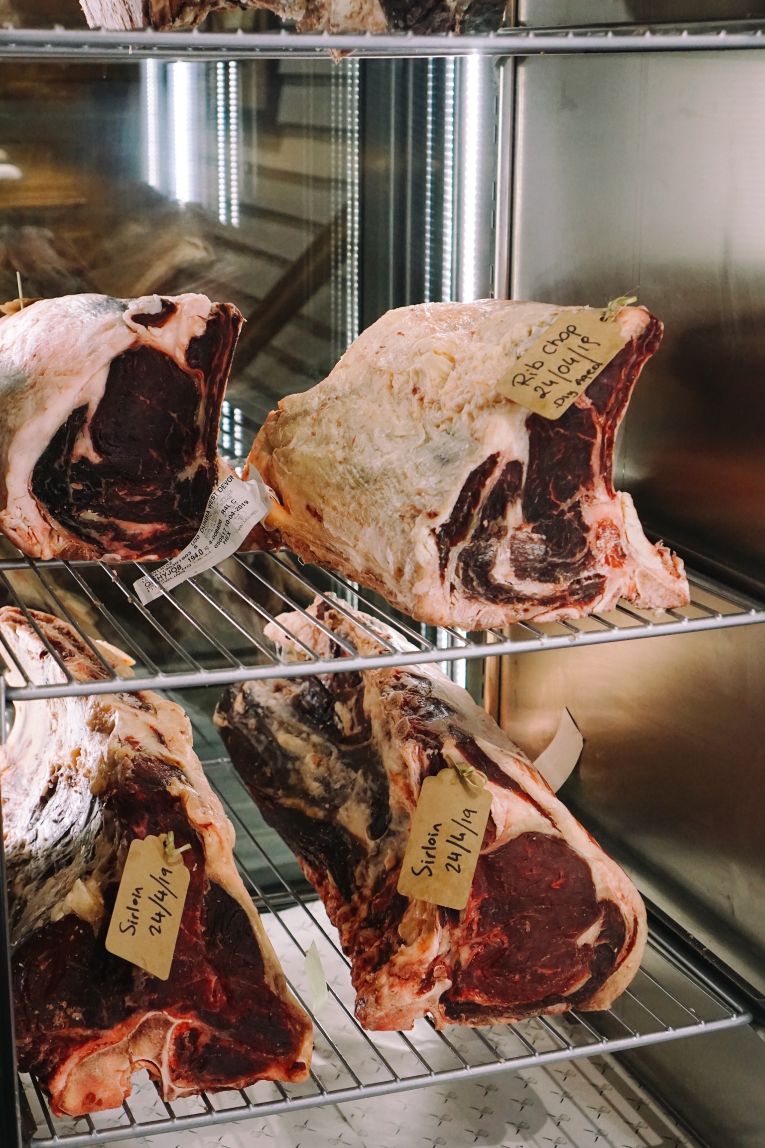 In-house Dry Aged Steaks