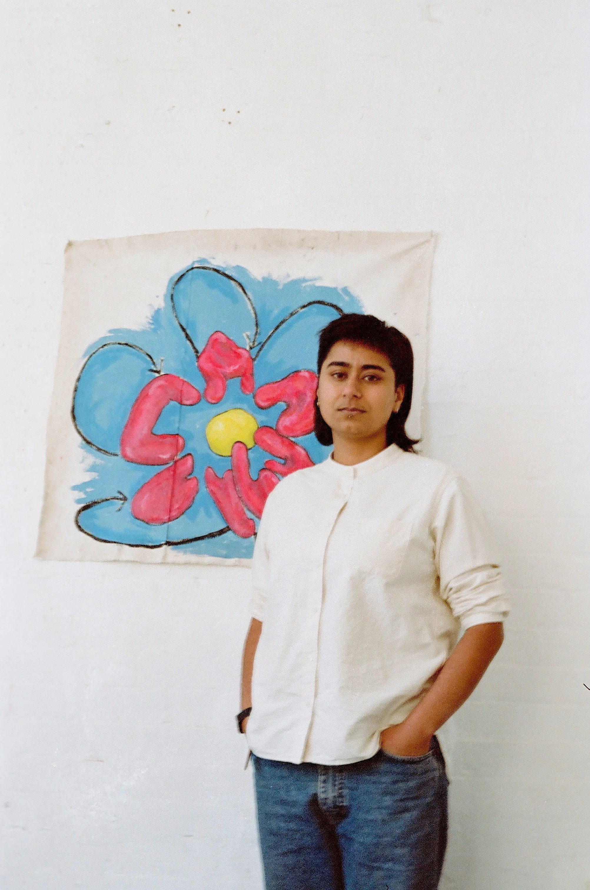 An afternoon in the studio with nurse-turned-artist Fawziyah Rahman