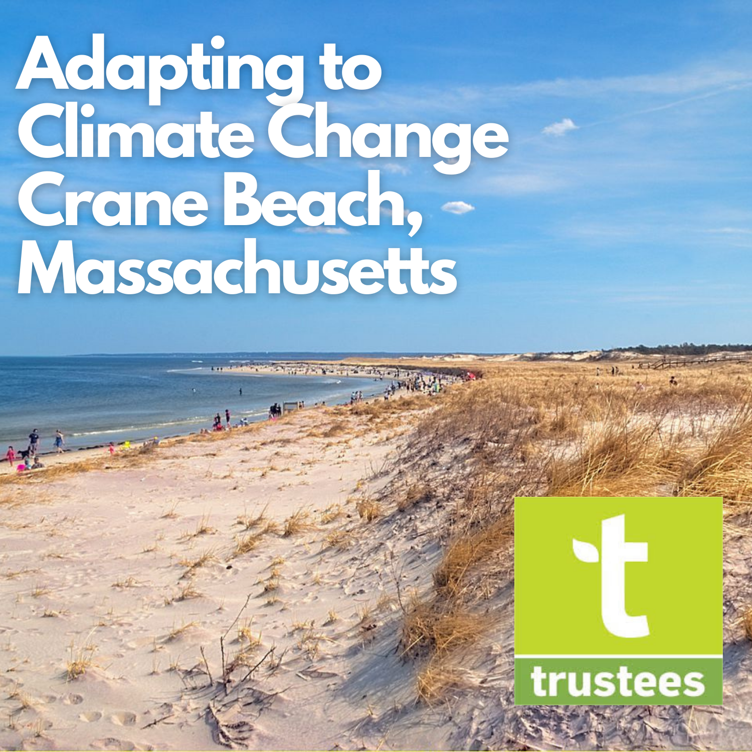 Publicly Accessible Shorelines:  Adapting to Climate Change at Crane Beach, Massachusetts:  Part 2 of a 3-part series with the Trustees of Reservations