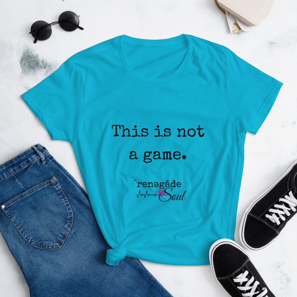 This is not a game Renegade Soul Tee
