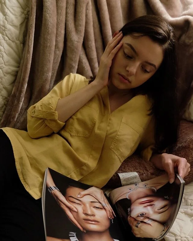Our issues wouldn’t be possible without our amazing staff π Bekah, our features editor, chose the theme for our upcoming Rejection Issue. Hear from her in the staff spotlight in our issue out tomorrow! β‘οΈβ¨ (PS: she’s also our next EIC!)