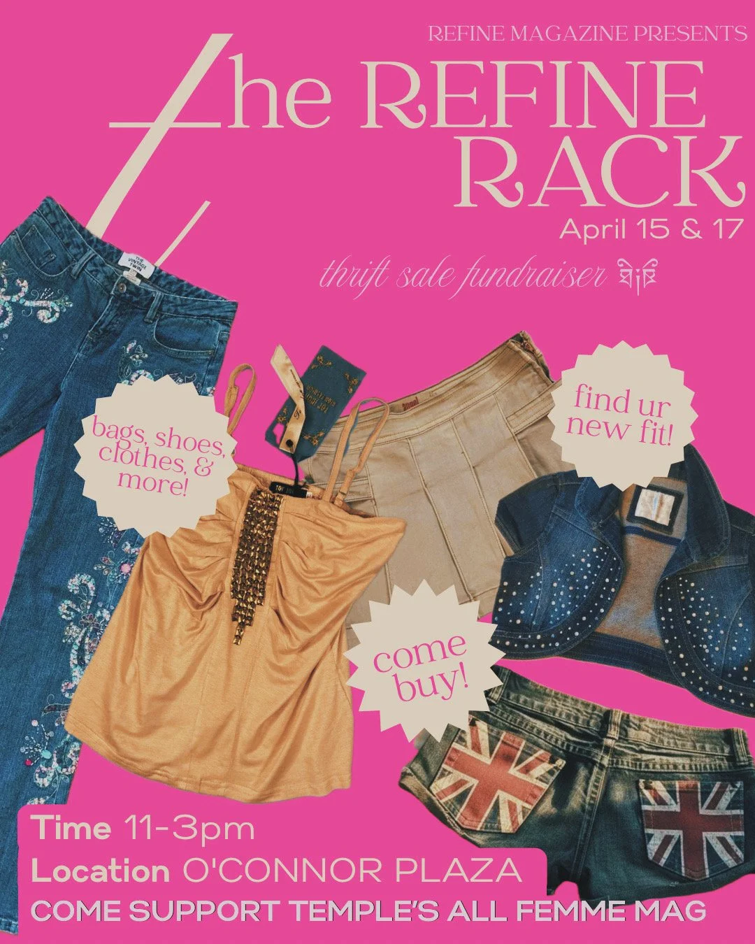 FUNDRAISER: THE REFINE RACK