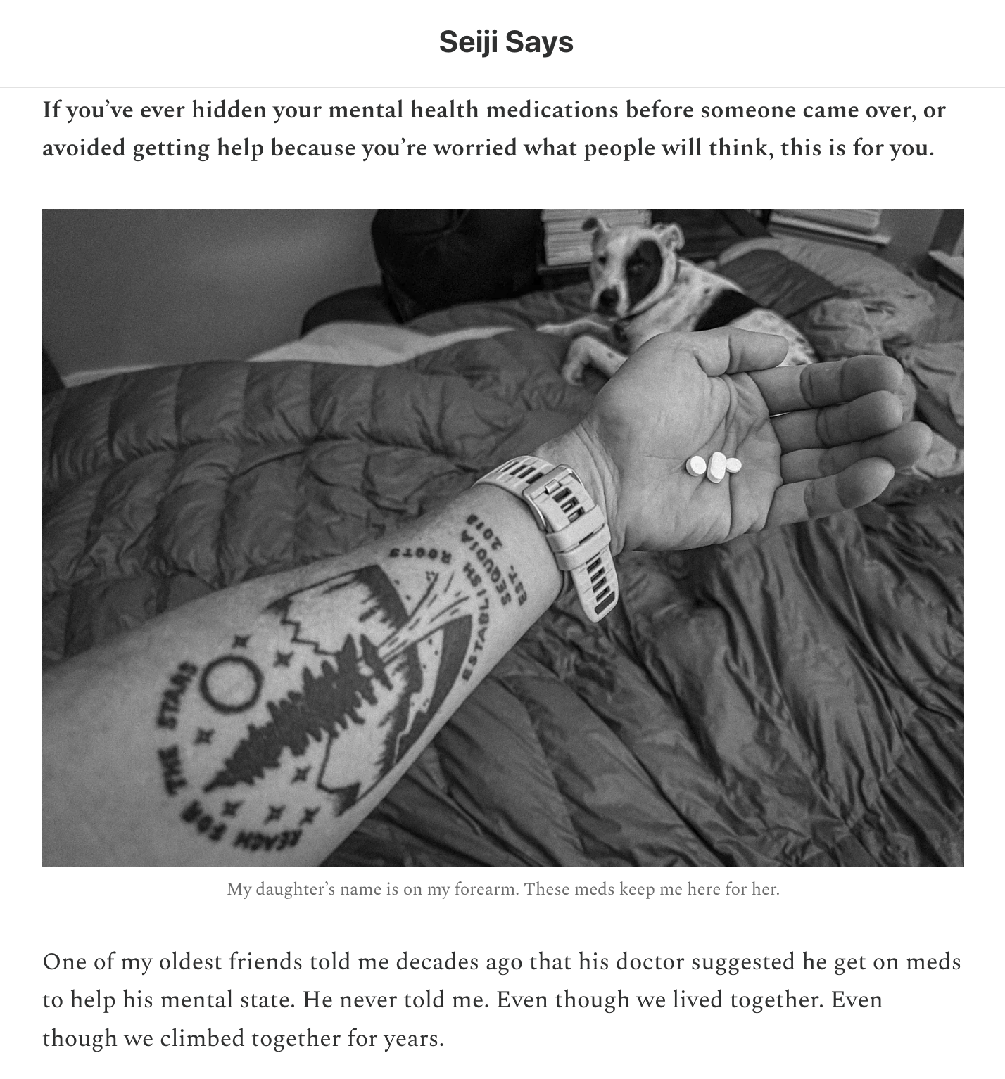 I'm On Psychiatric Meds. So Fucking What?