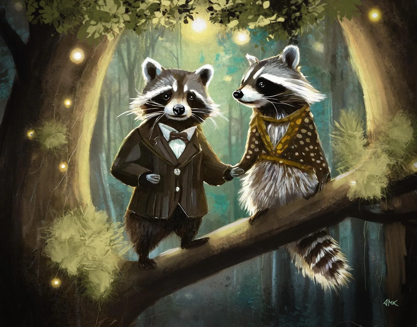 More art for my children’s book. Message me if you’re interested in buying prints which will help fund the printing of the book when it’s done. This one is called “It was the perfect night…”