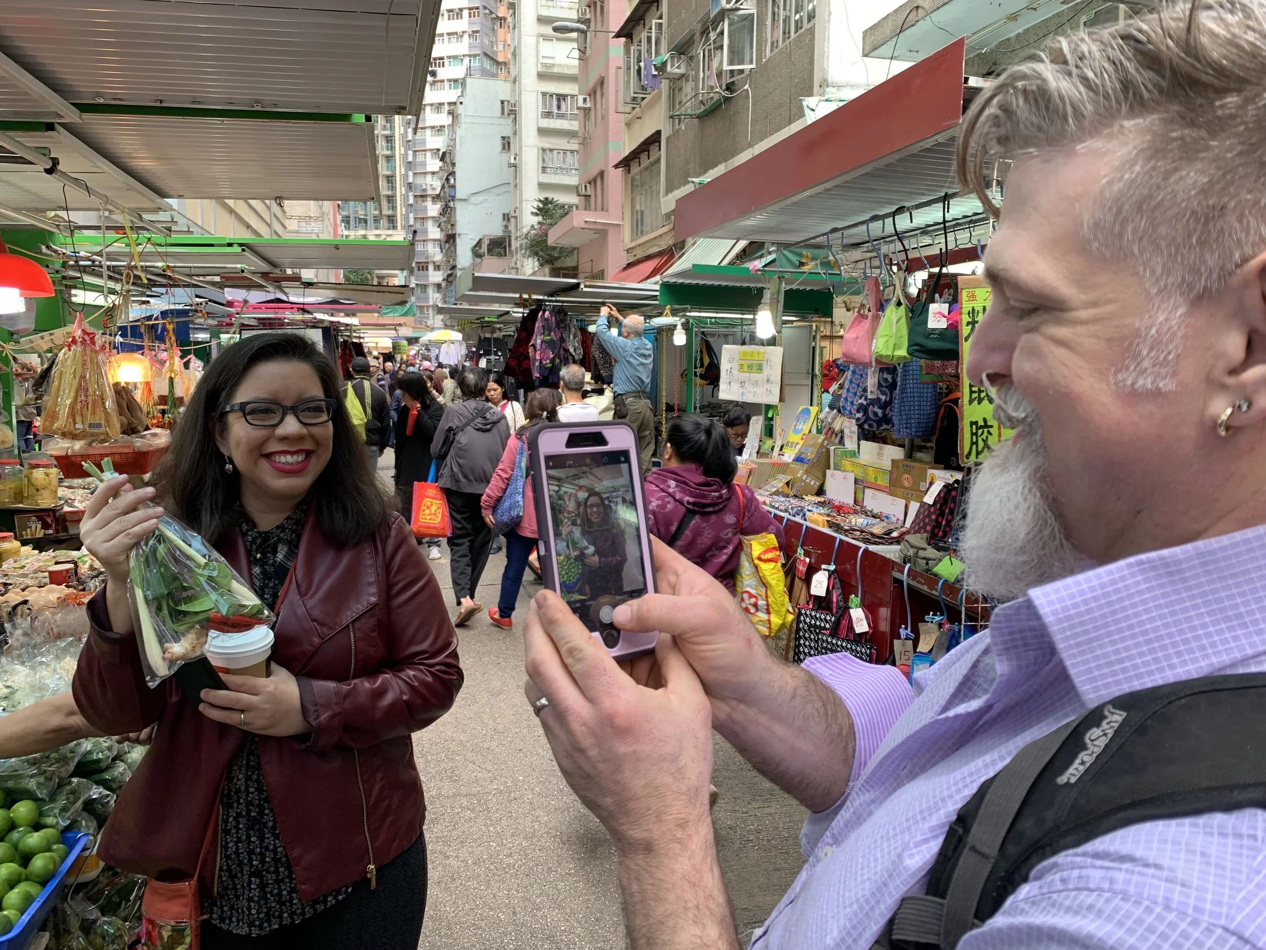 Tucson chefs exploring the markets of Macau, China