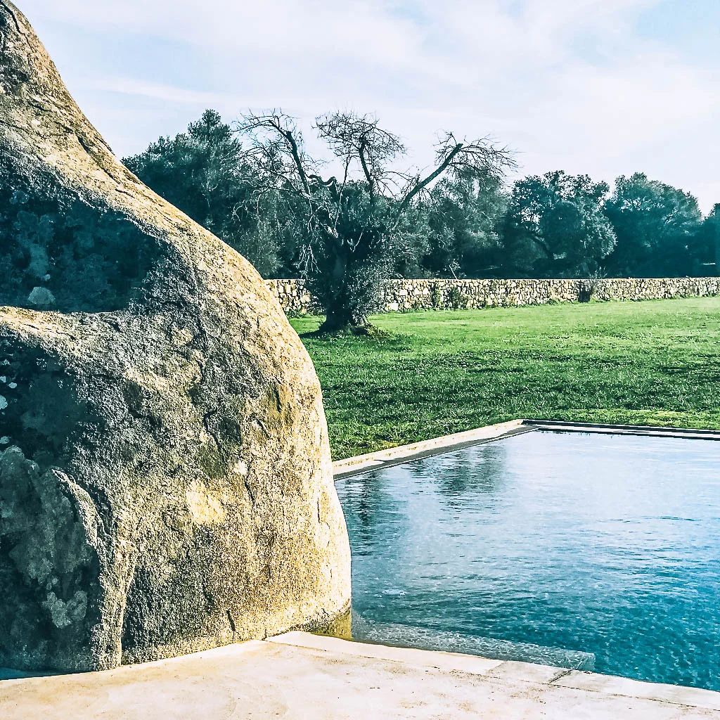 It was too cold to swim in this pool, necessitating another visit in warmer weather, methinks.