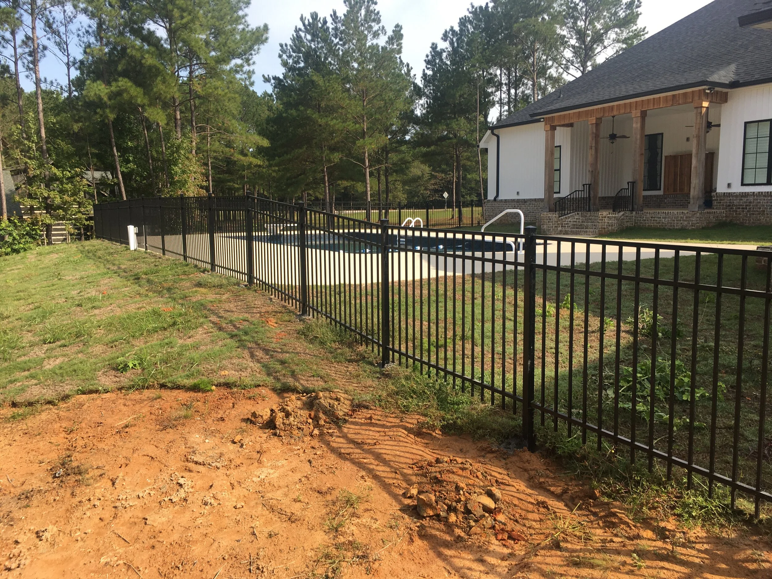 flat top aluminum fence four foot fence ornamental fence.jpeg