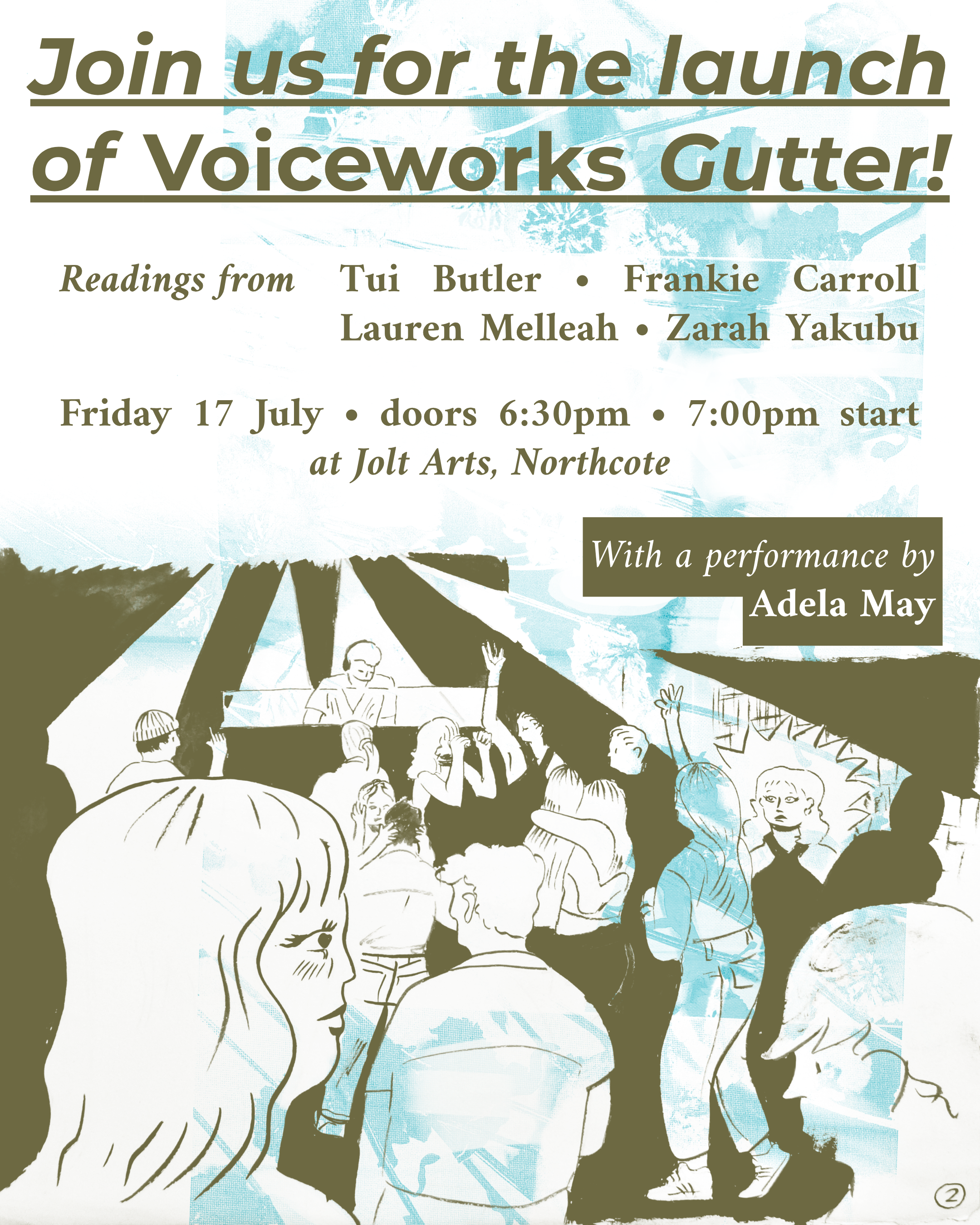 Rain or Shine, We're Launching Voiceworks 'Gutter'! — Voiceworks