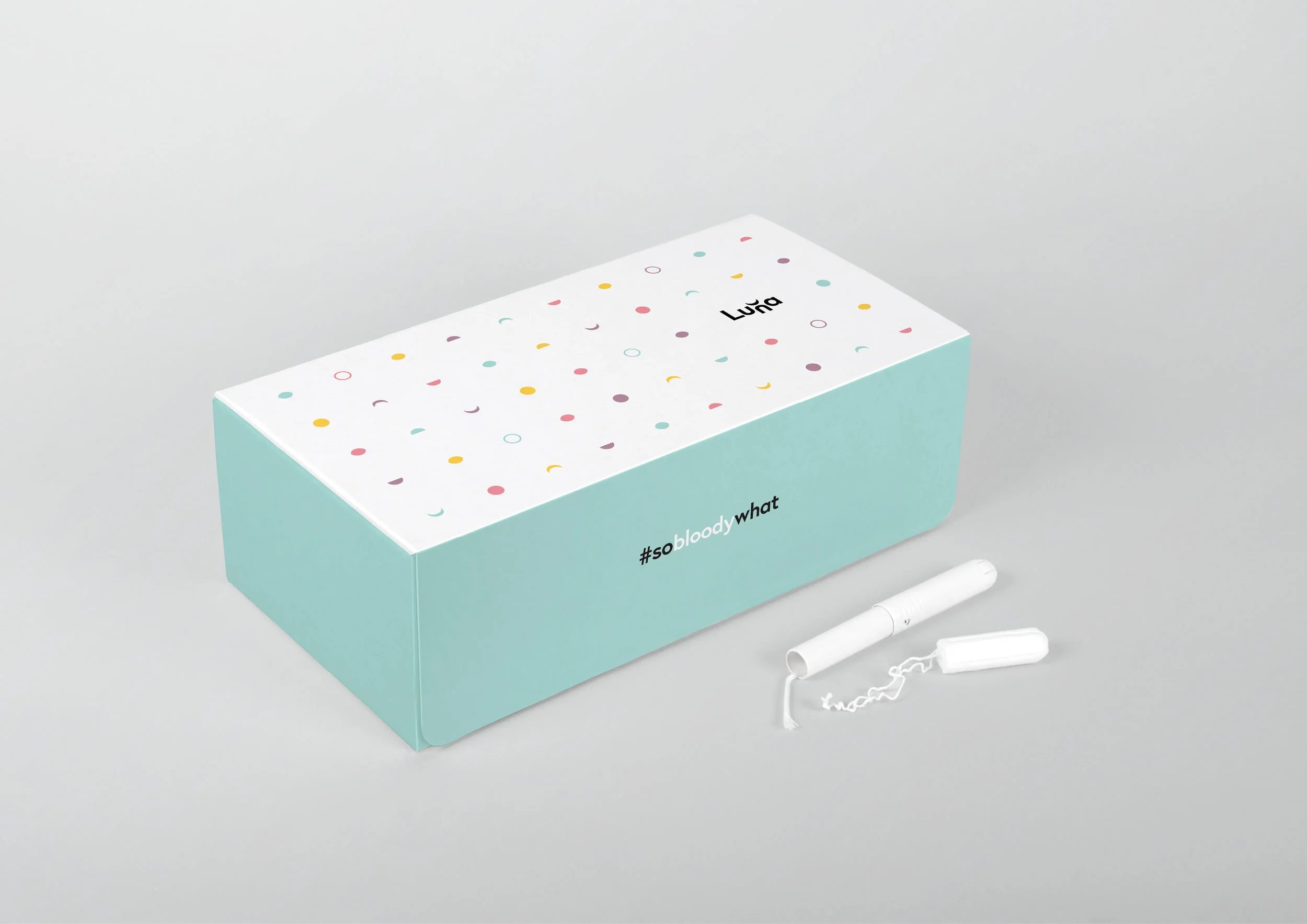 Luna packaging and tampons
