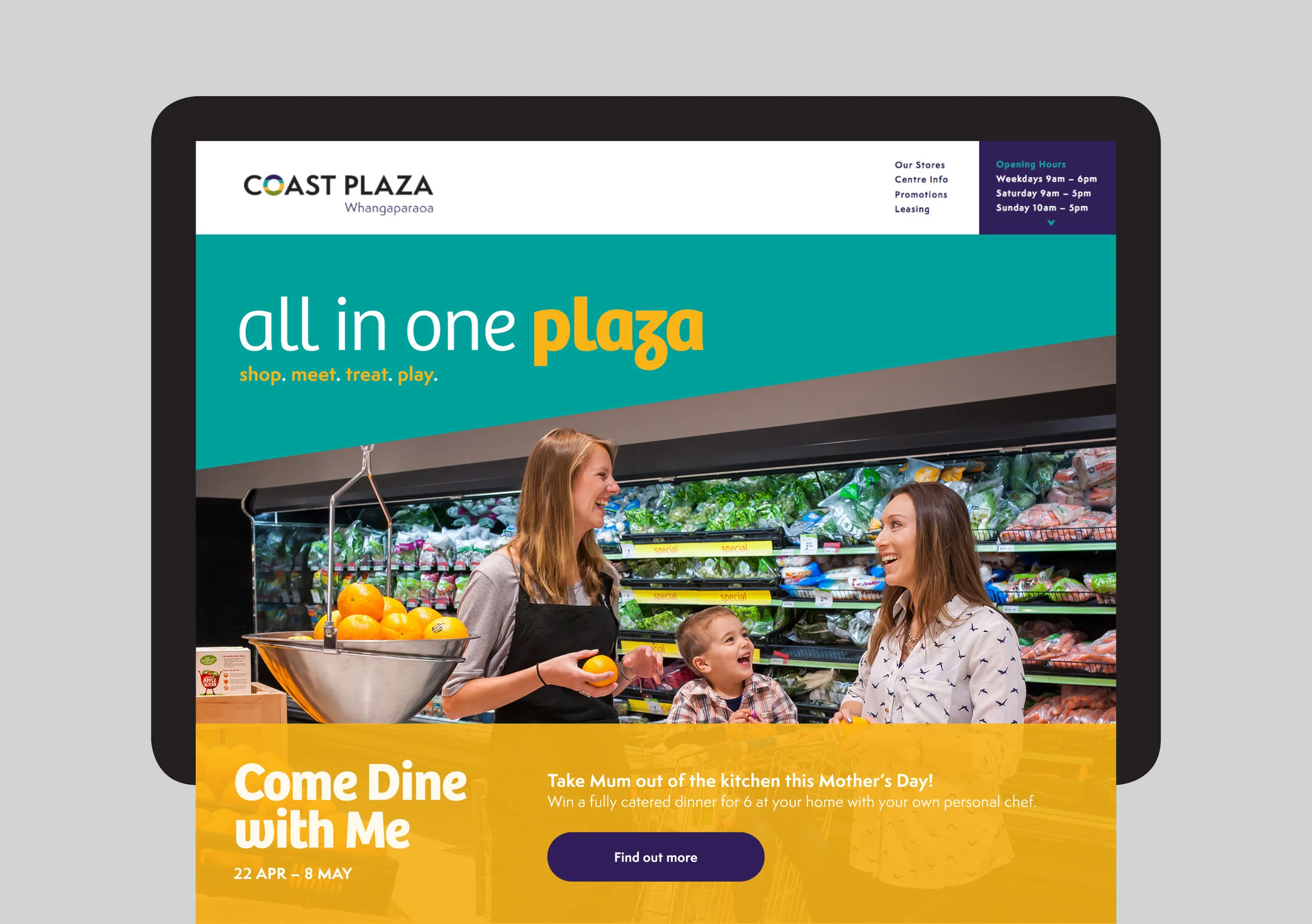 Coast Plaza website