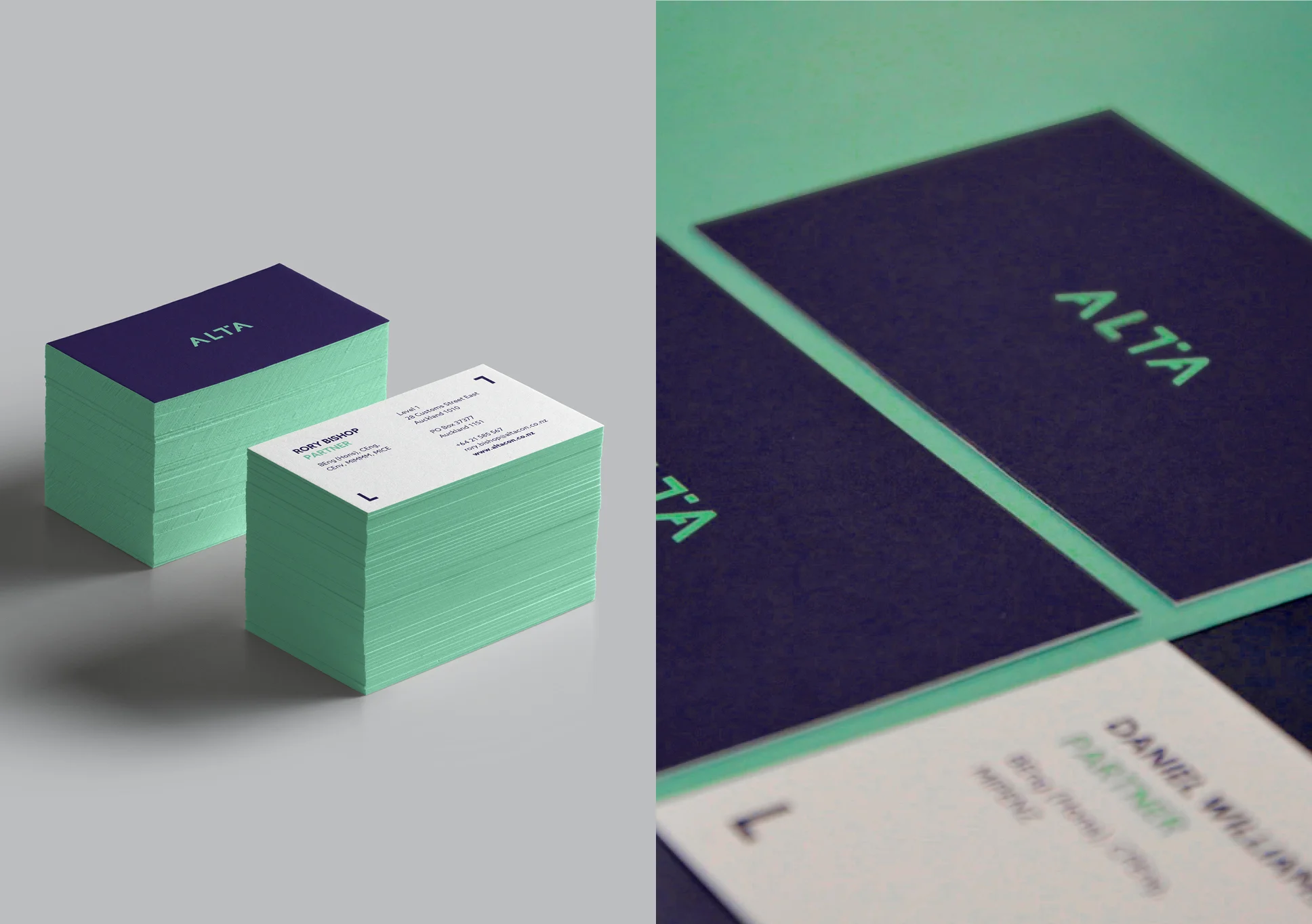 Alta business cards