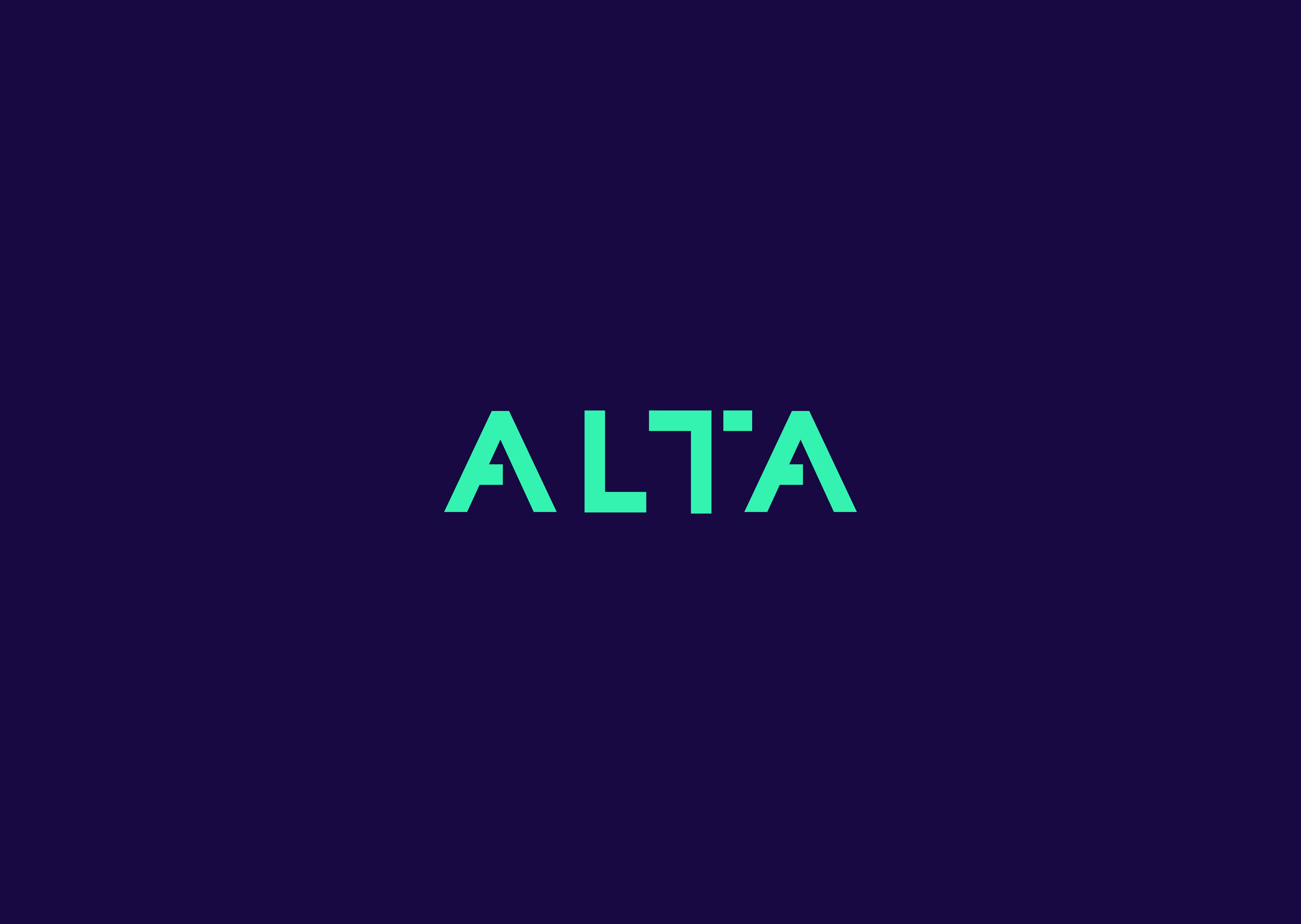 Alta logo animation