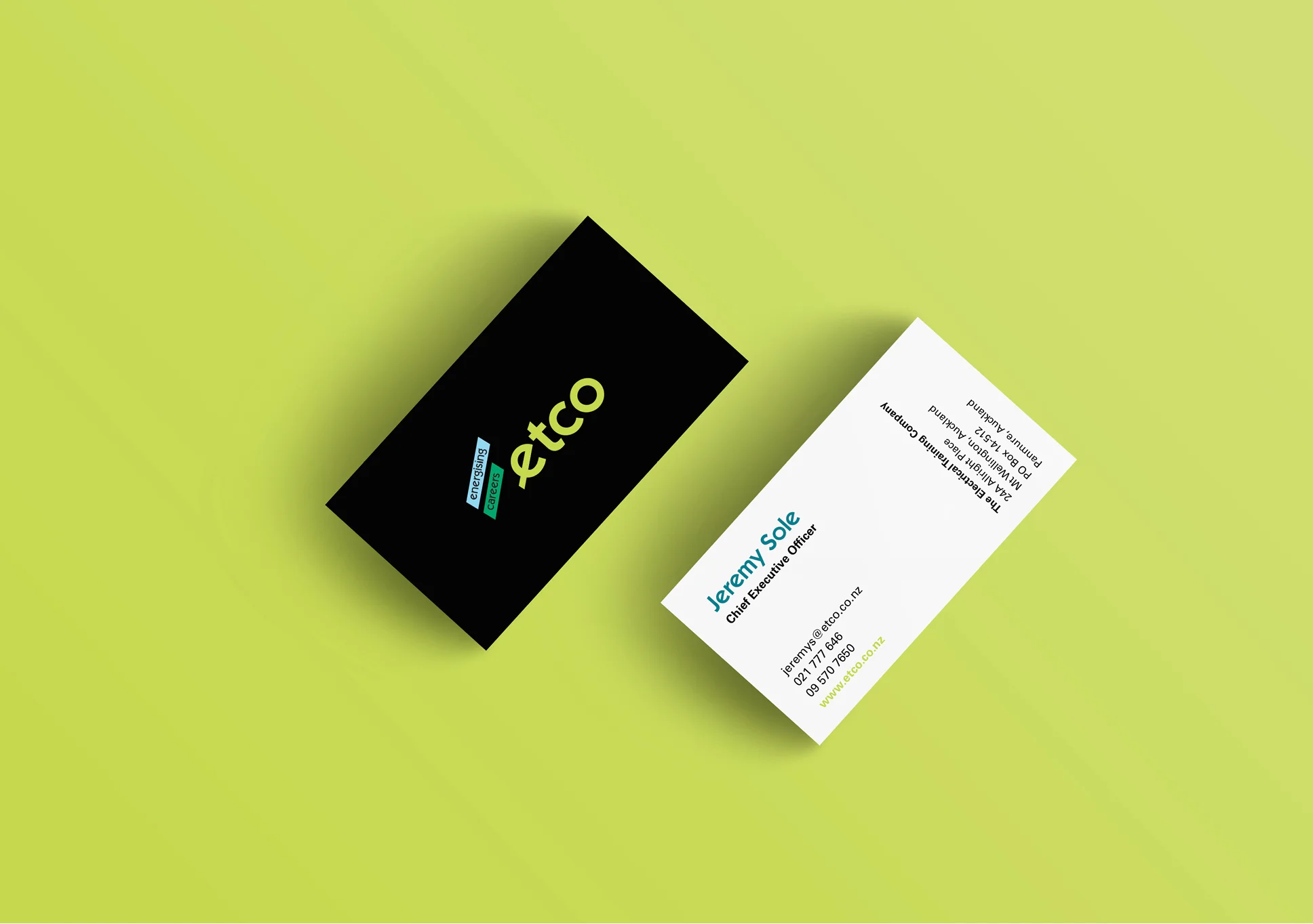 etco business card
