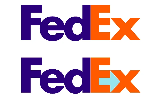 FedEx logo arrow